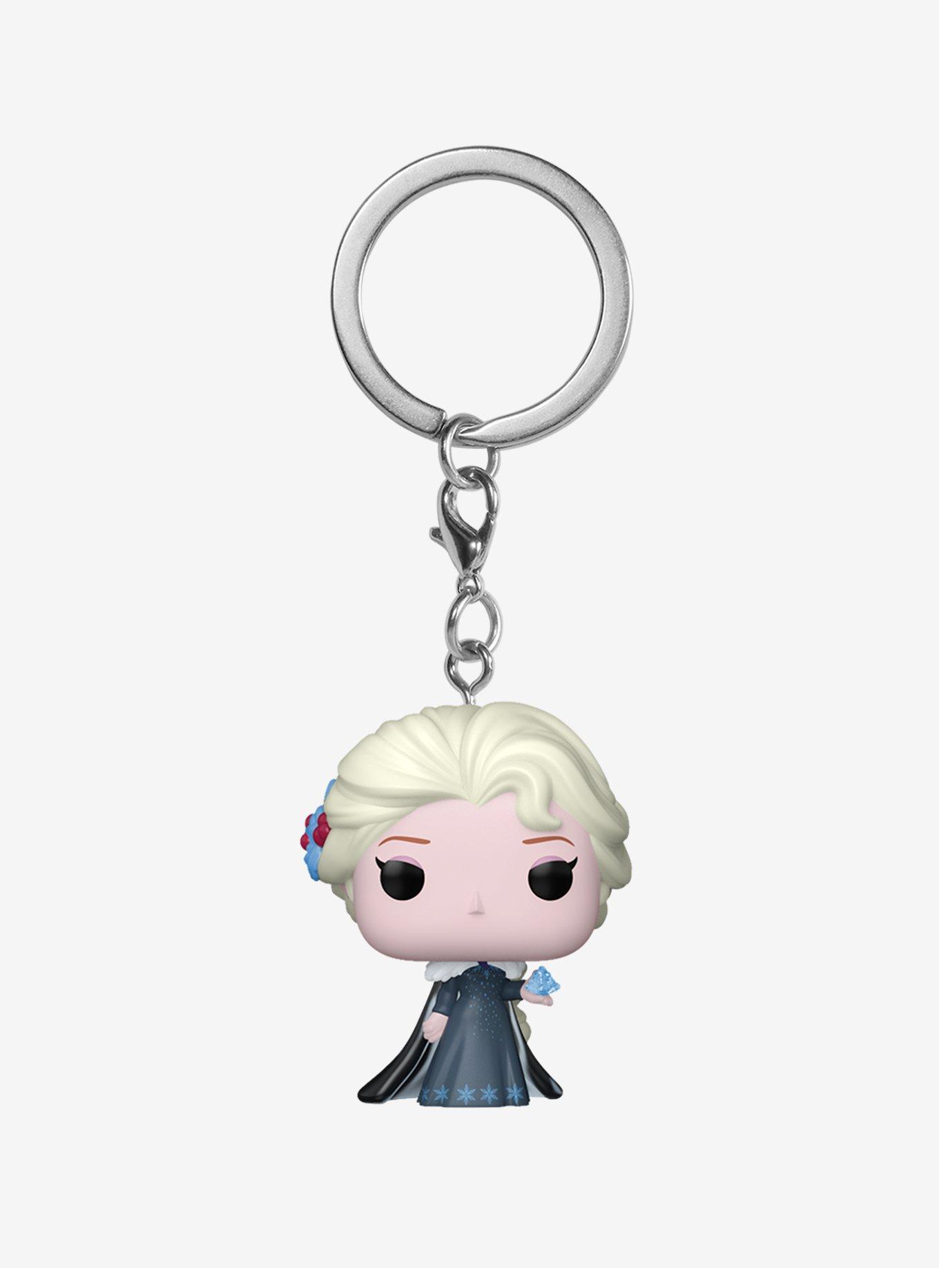 Funko Pocket Pop! Disney Frozen Elsa Holiday Vinyl Keychain, , hi-res