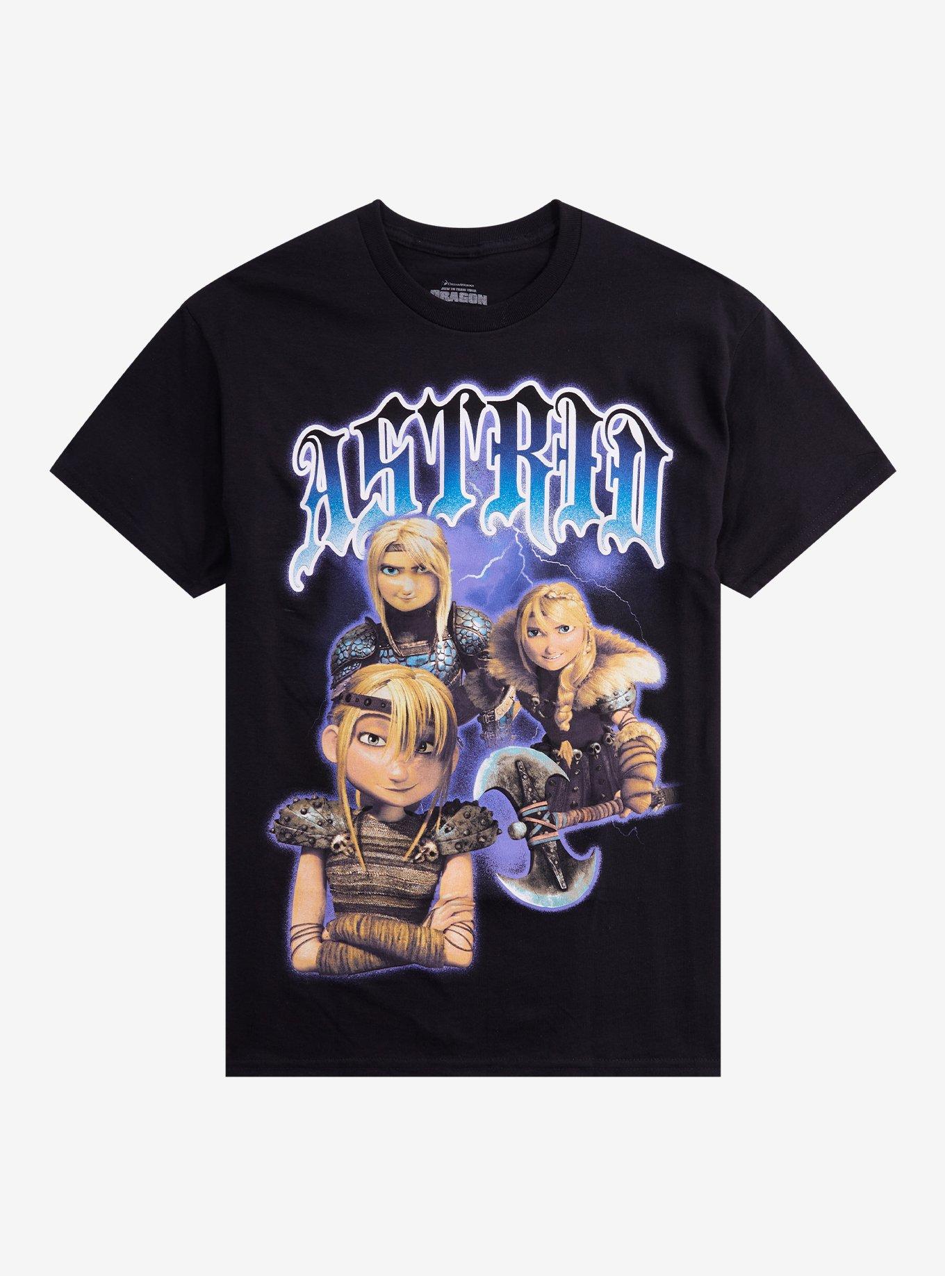 How To Train Your Dragon Astrid Collage T-Shirt 