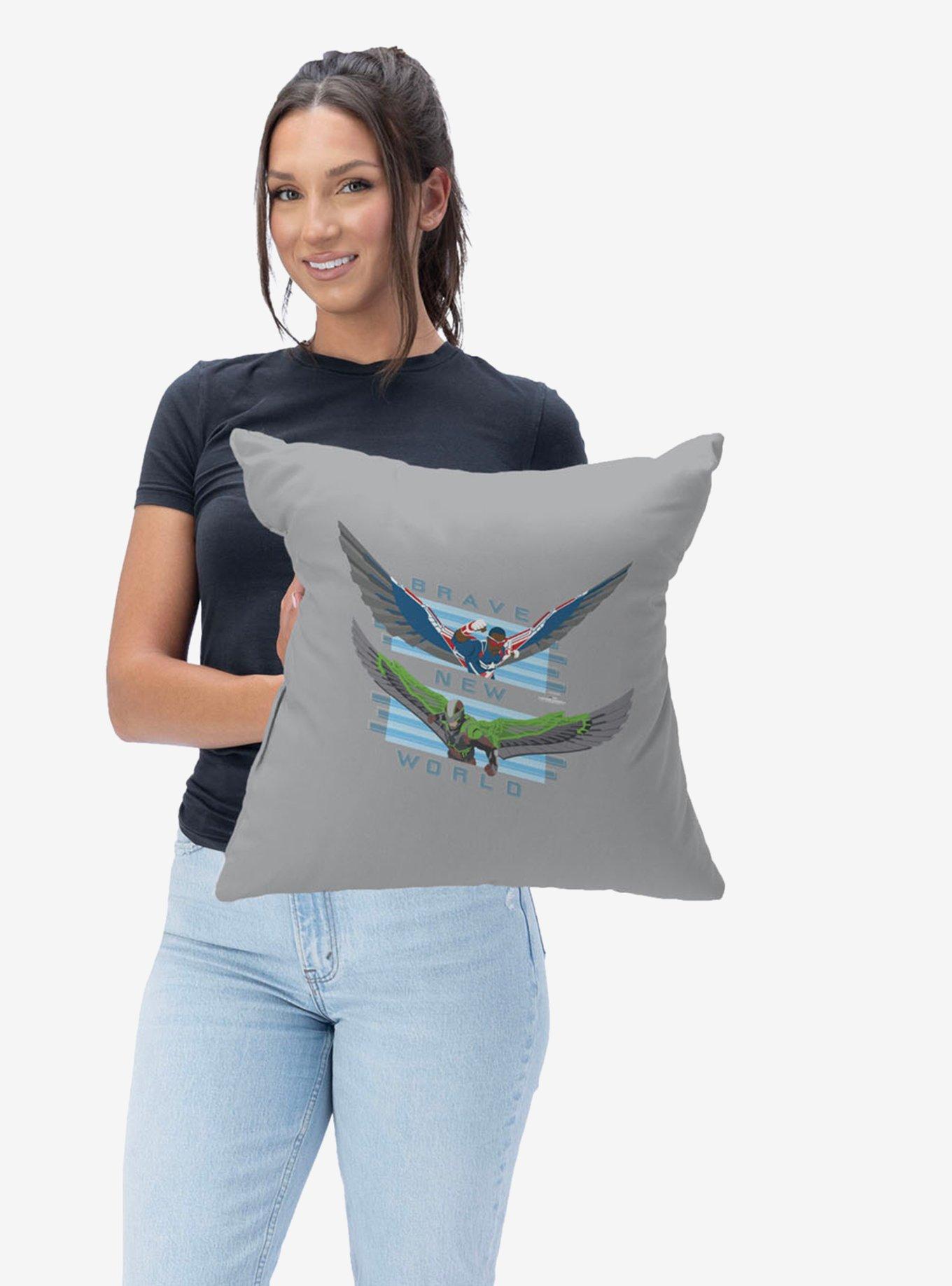 Marvel Captain America: Brave New World Fight and Flight Throw Pillow, , hi-res