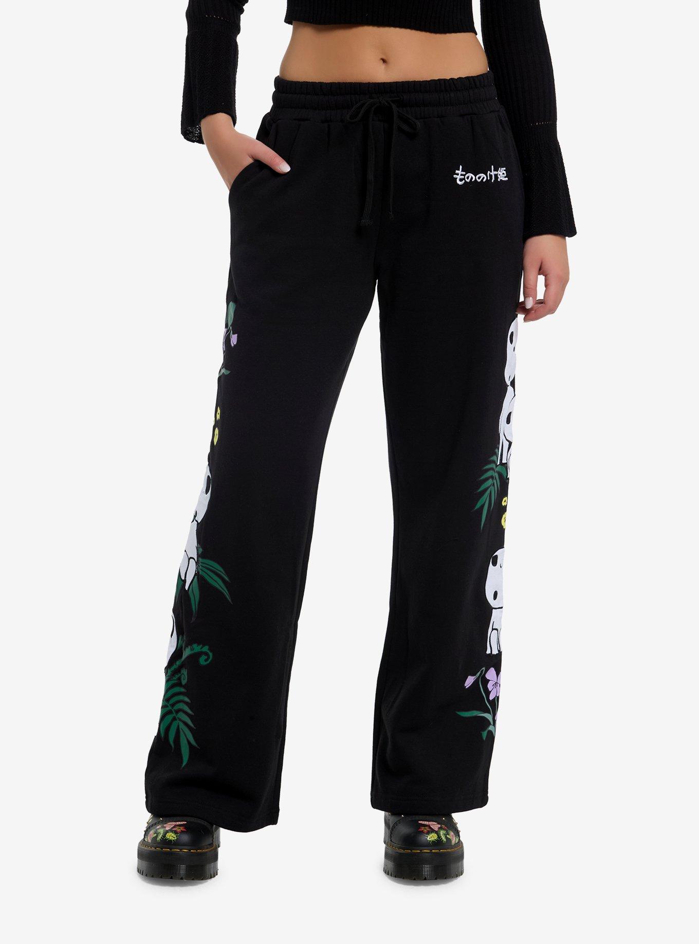 Studio Ghibli® Princess Mononoke Kodama Wide Leg Lounge Pants, MULTI, hi-res