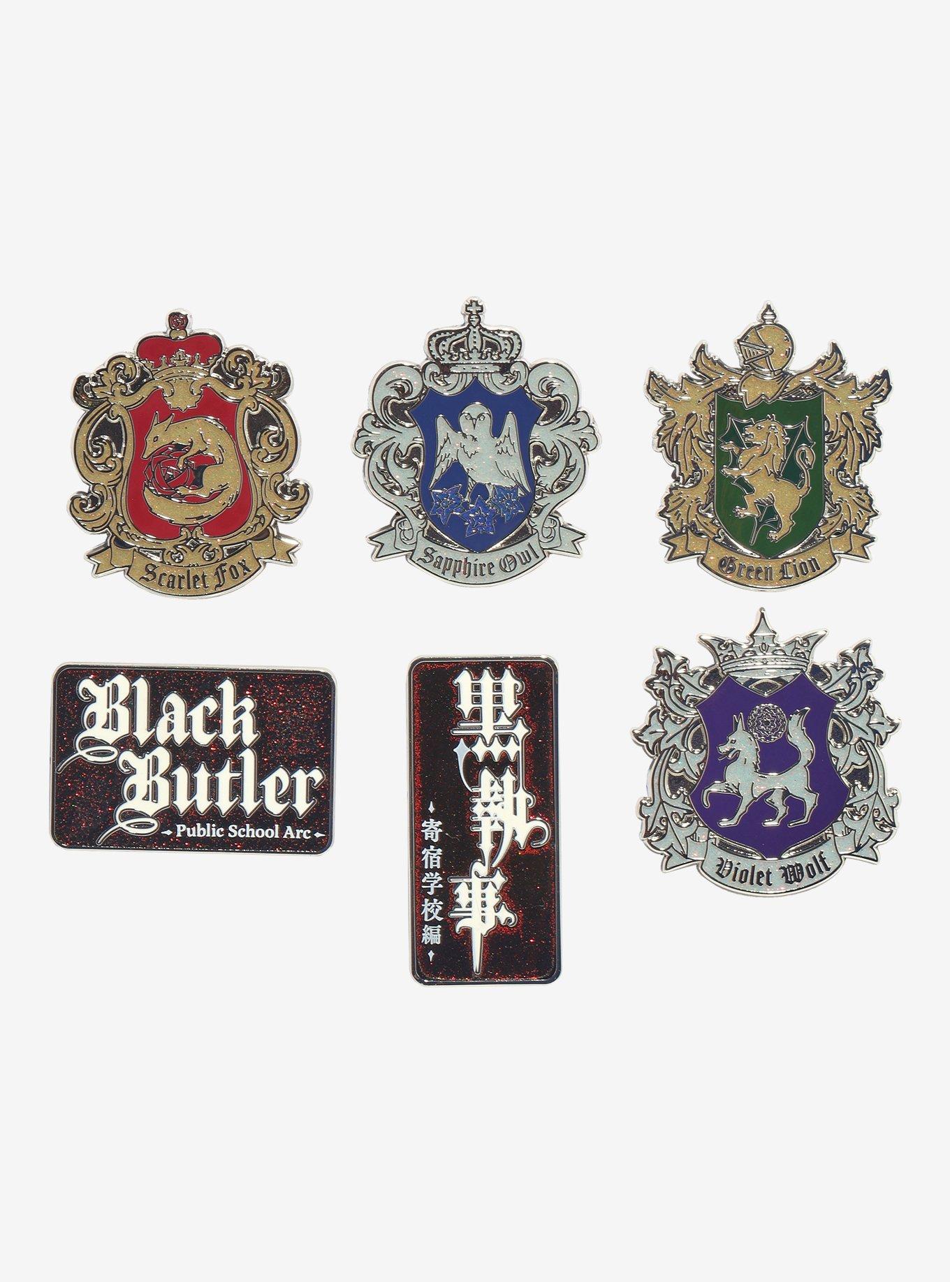 Black Butler Public School Arc Blind Box Enamel Pin Hot Topic Exclusive, , hi-res