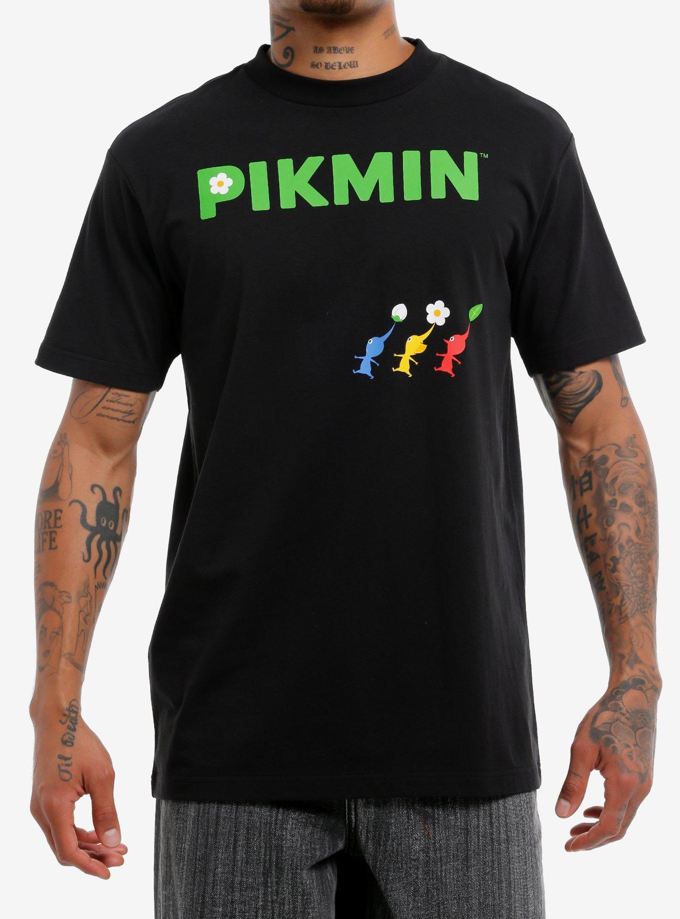 Pikmin Logo Marching T-Shirt, , hi-res