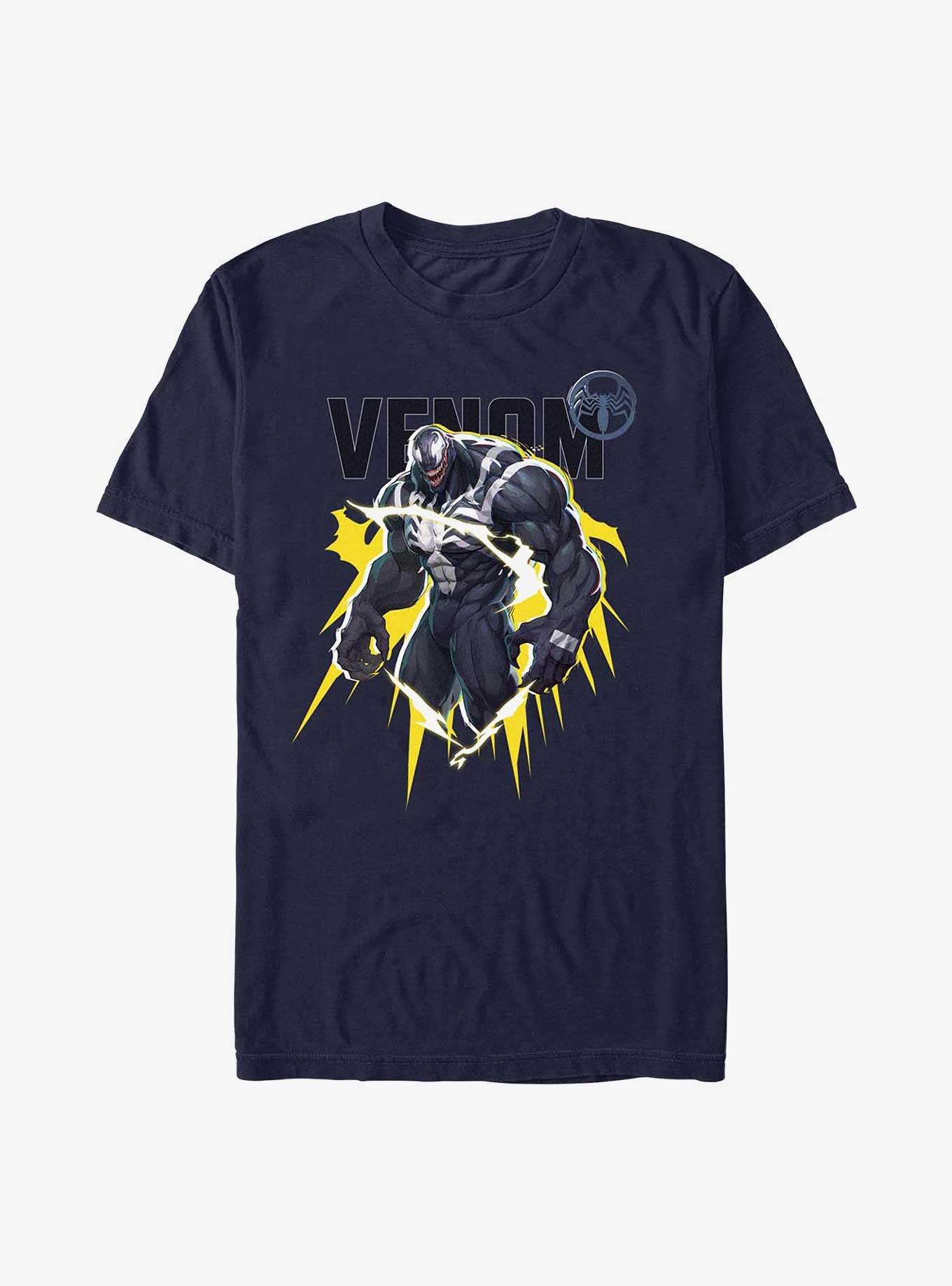 Marvel Rivals Venom Energy T-Shirt, NAVY, hi-res