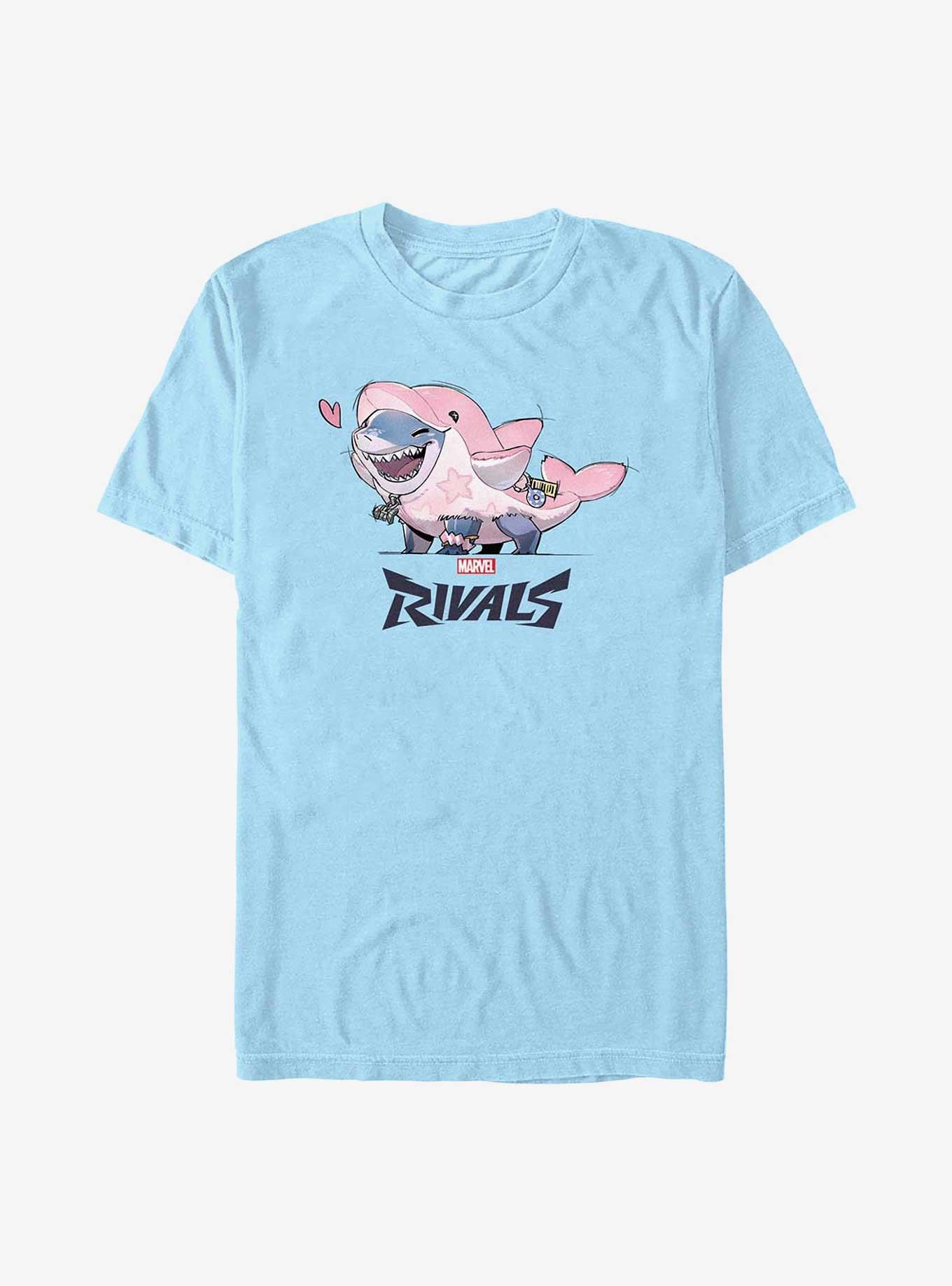 Marvel Rivals Lovely Jeff Shark T-Shirt, , hi-res