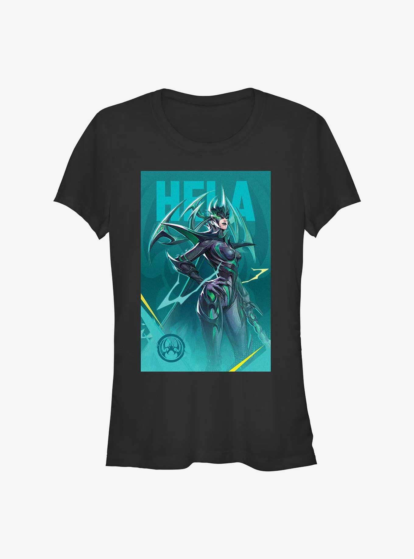 Marvel Rivals Hela Pose Girls T-Shirt, , hi-res