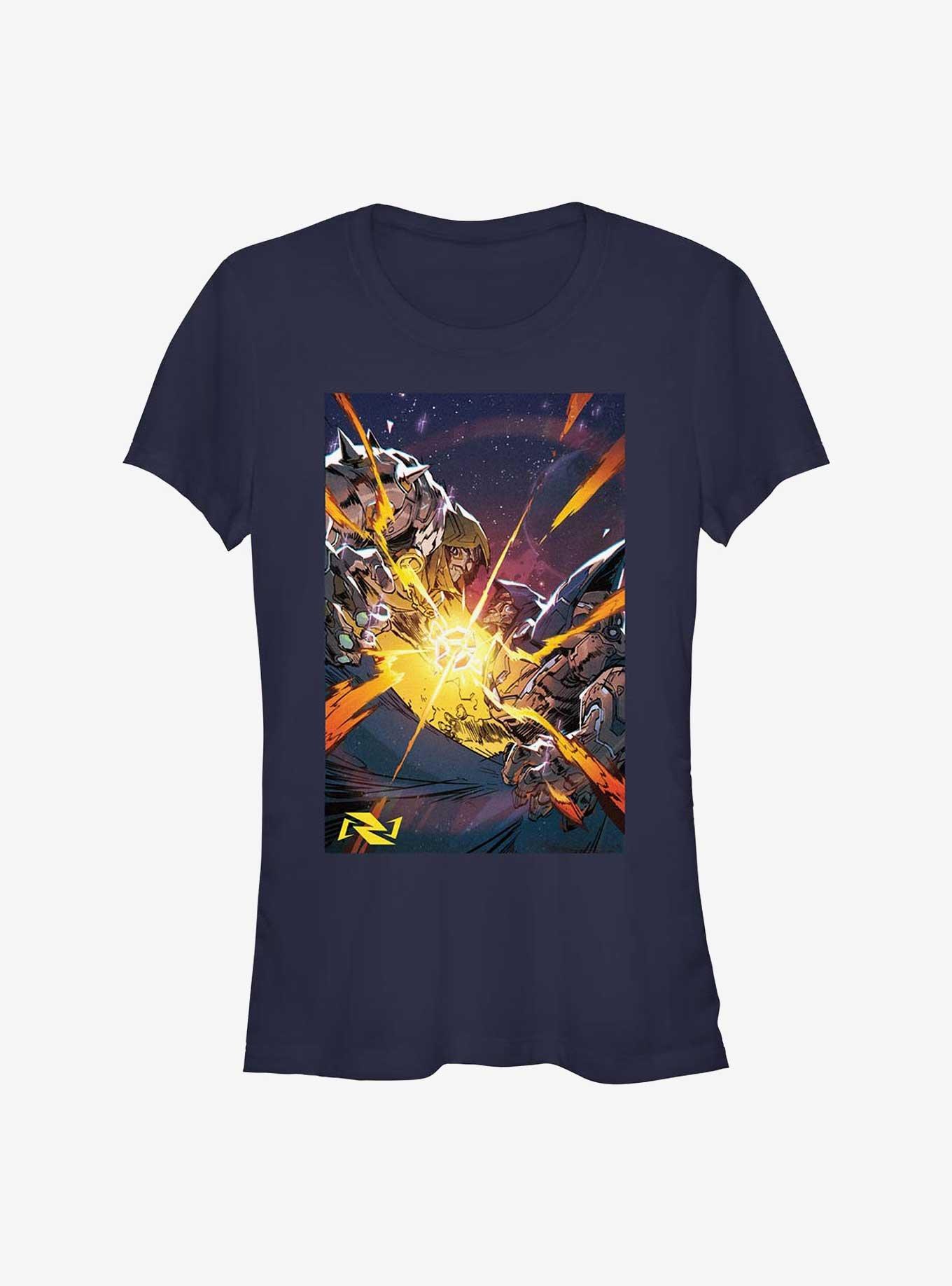 Marvel Rivals Final Fight Girls T-Shirt, NAVY, hi-res