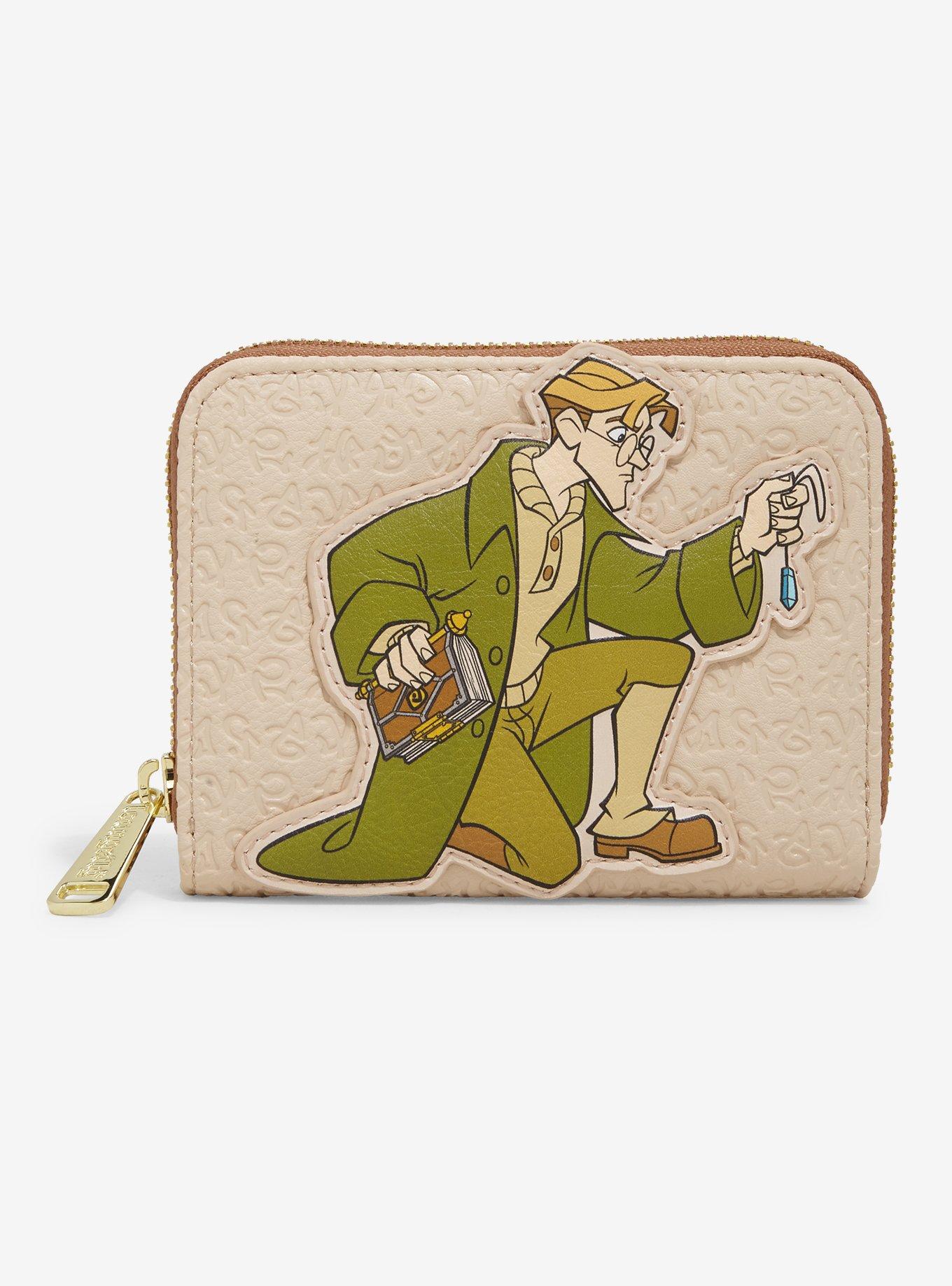 Loungefly Disney Atlantis: The Lost Empire Milo Small Zip Wallet - BoxLunch Exclusive, , hi-res