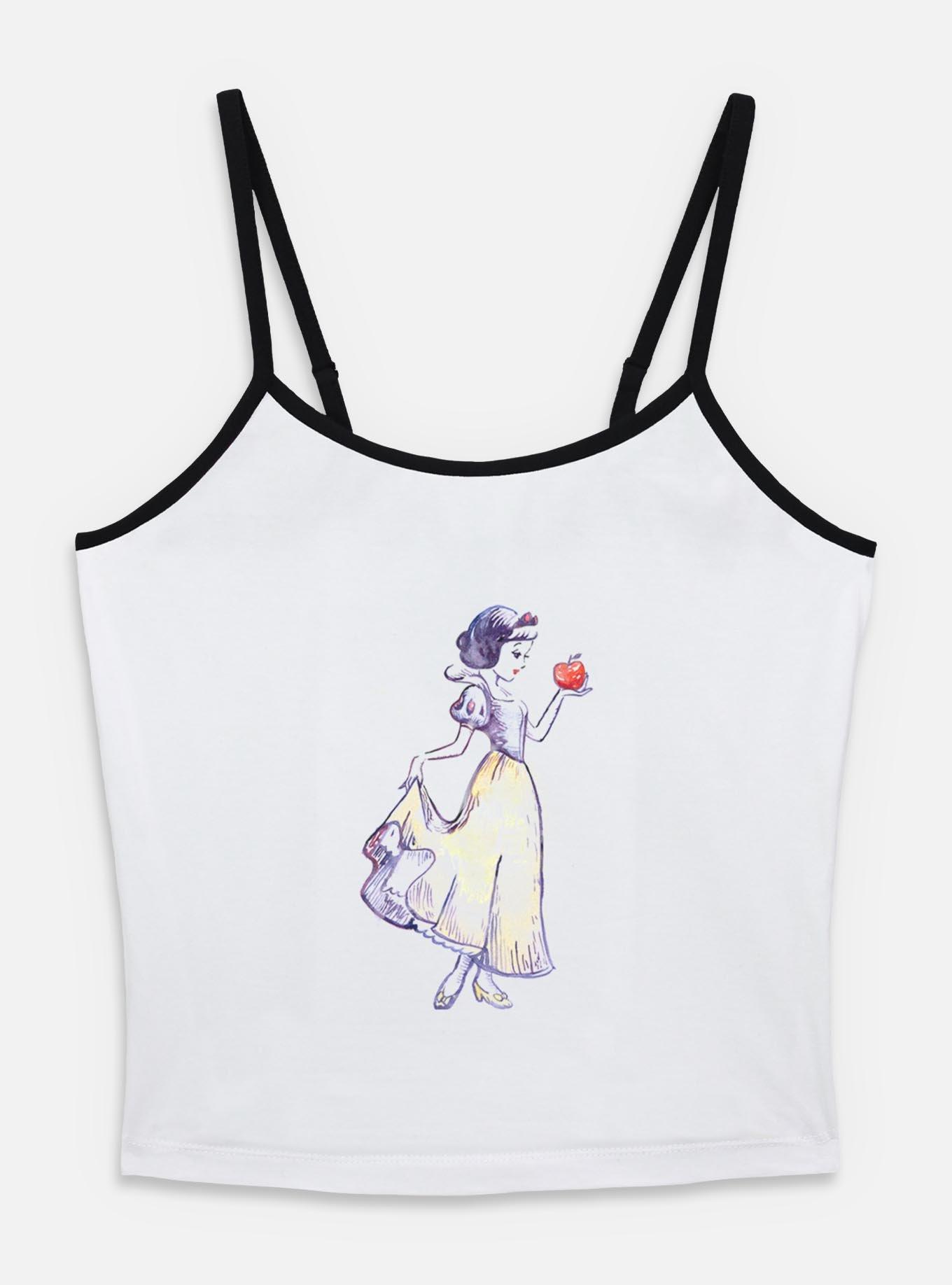 Disney Snow White and the Seven Dwarfs Watercolor Snow White Womens Cami, , hi-res