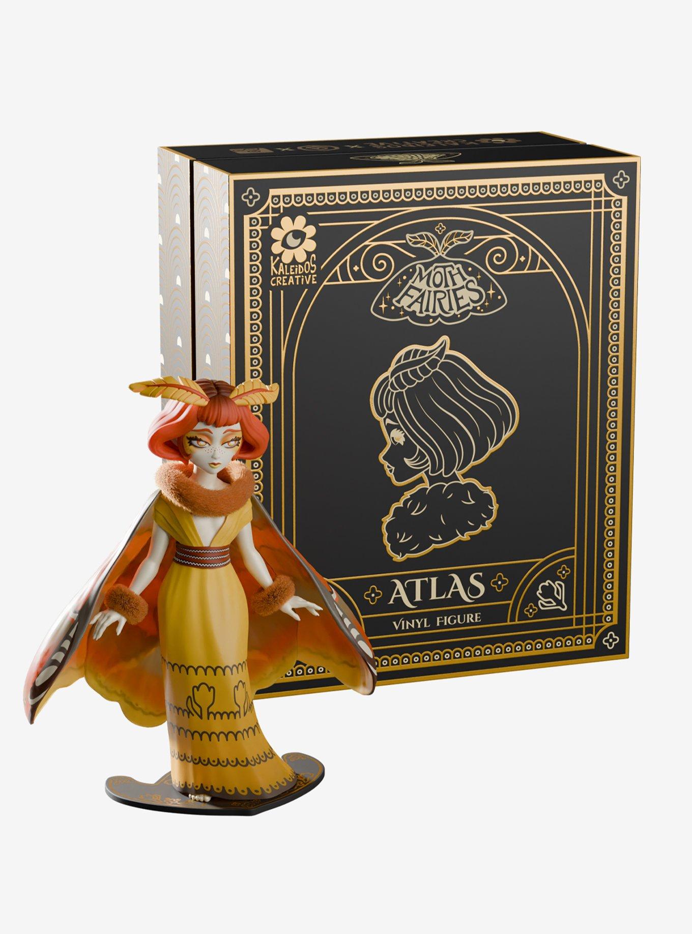 Kaleidos Creative Moth Fairies Atlas Vinyl Figure, , hi-res