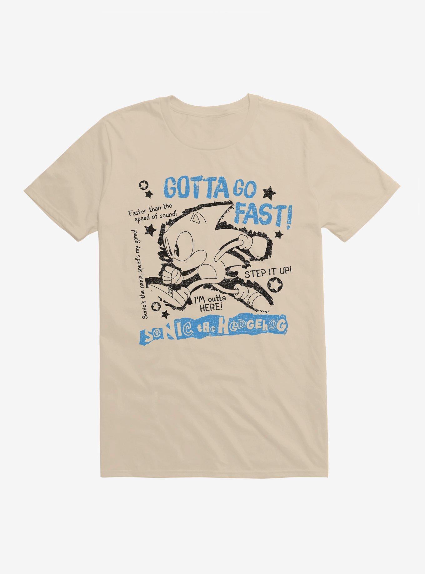 Sonic The Hedgehog Gotta Go Fast! T-Shirt, , hi-res