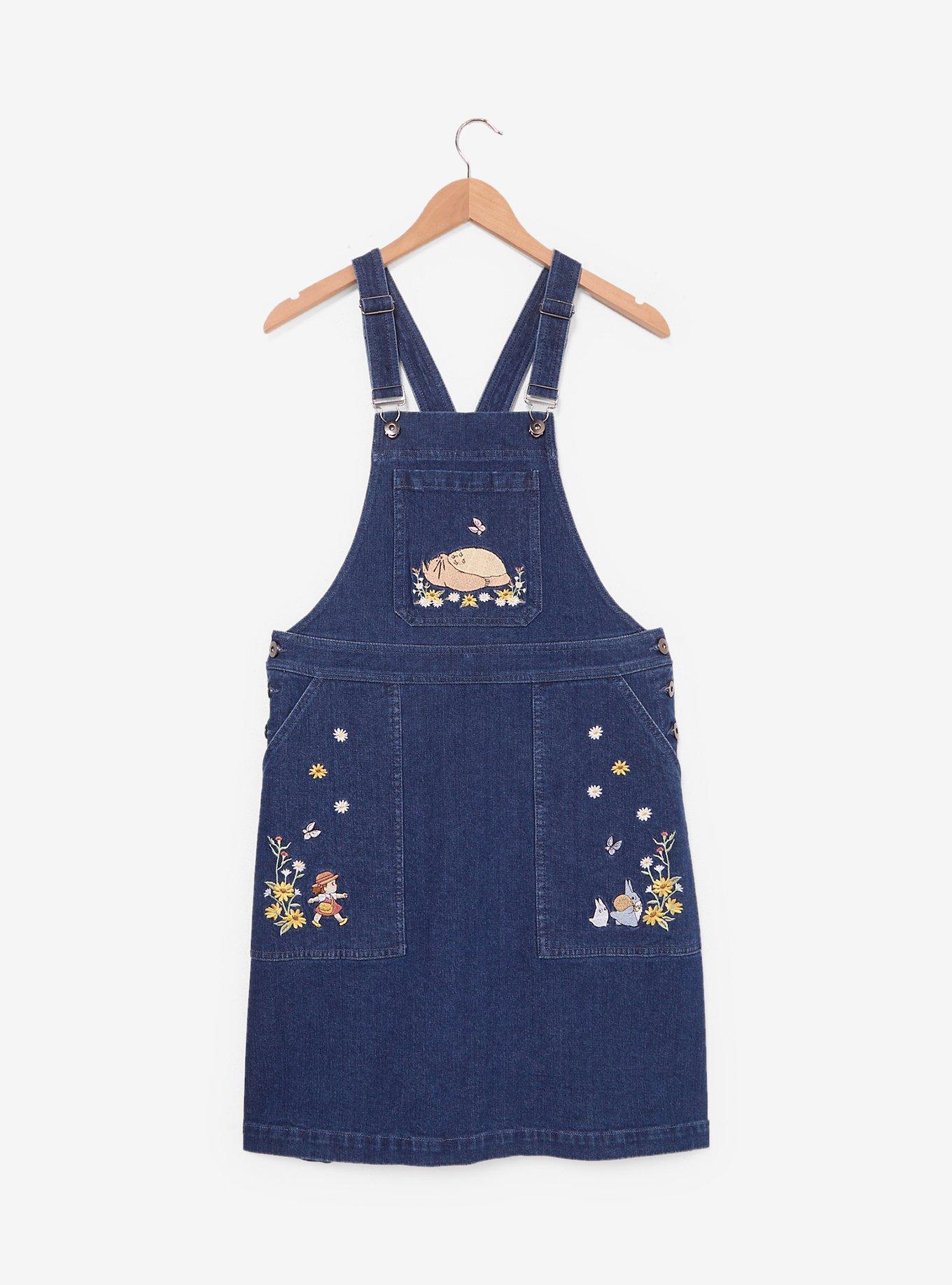 Studio Ghibli® My Neighbor Totoro Embroidered Overall Dress, , hi-res