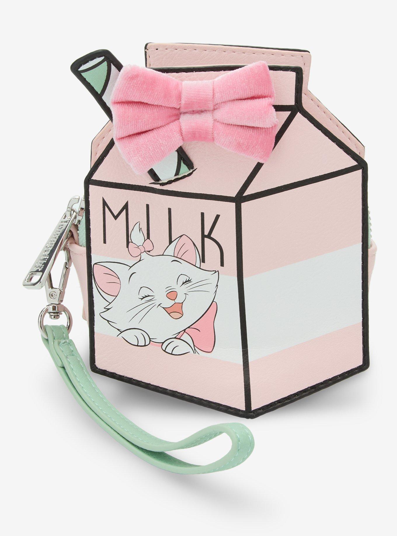 Loungefly Disney The Aristocats Marie Milk Carton Figural Coin Purse (BoxLunch 10th Anniversary Edition) - BoxLunch Exclusive, , hi-res