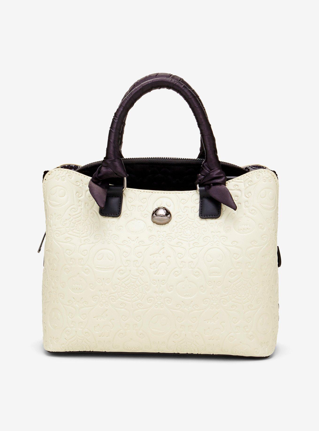Loungefly Disney The Nightmare Before Christmas Paisley Embossed Handbag (10th Anniversary Edition) - BoxLunch Exclusive, , hi-res