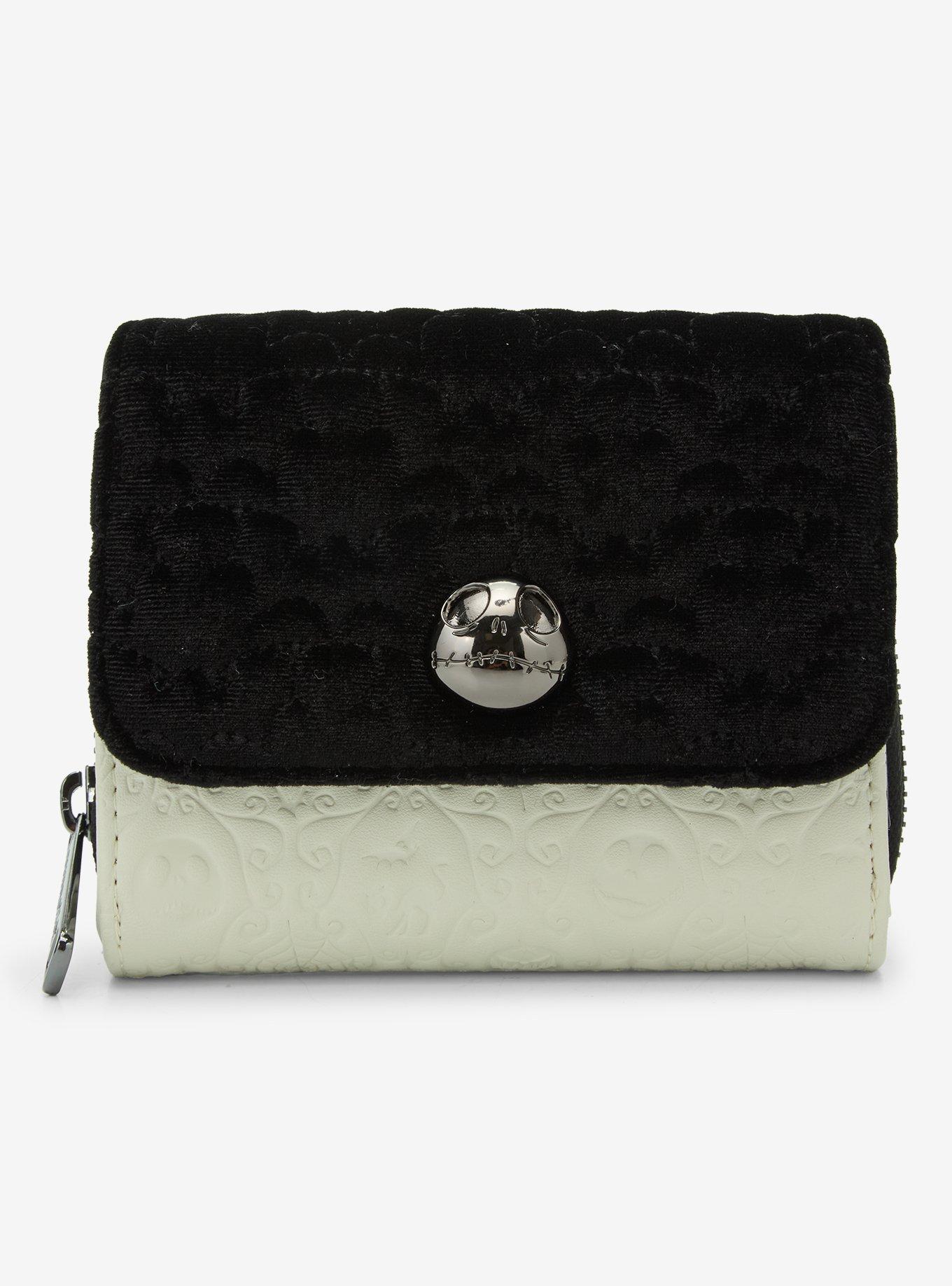 Loungefly Disney The Nightmare Before Christmas Quilted Paisley Wallet (10th Anniversary Edition) - BoxLunch Exclusive, , hi-res