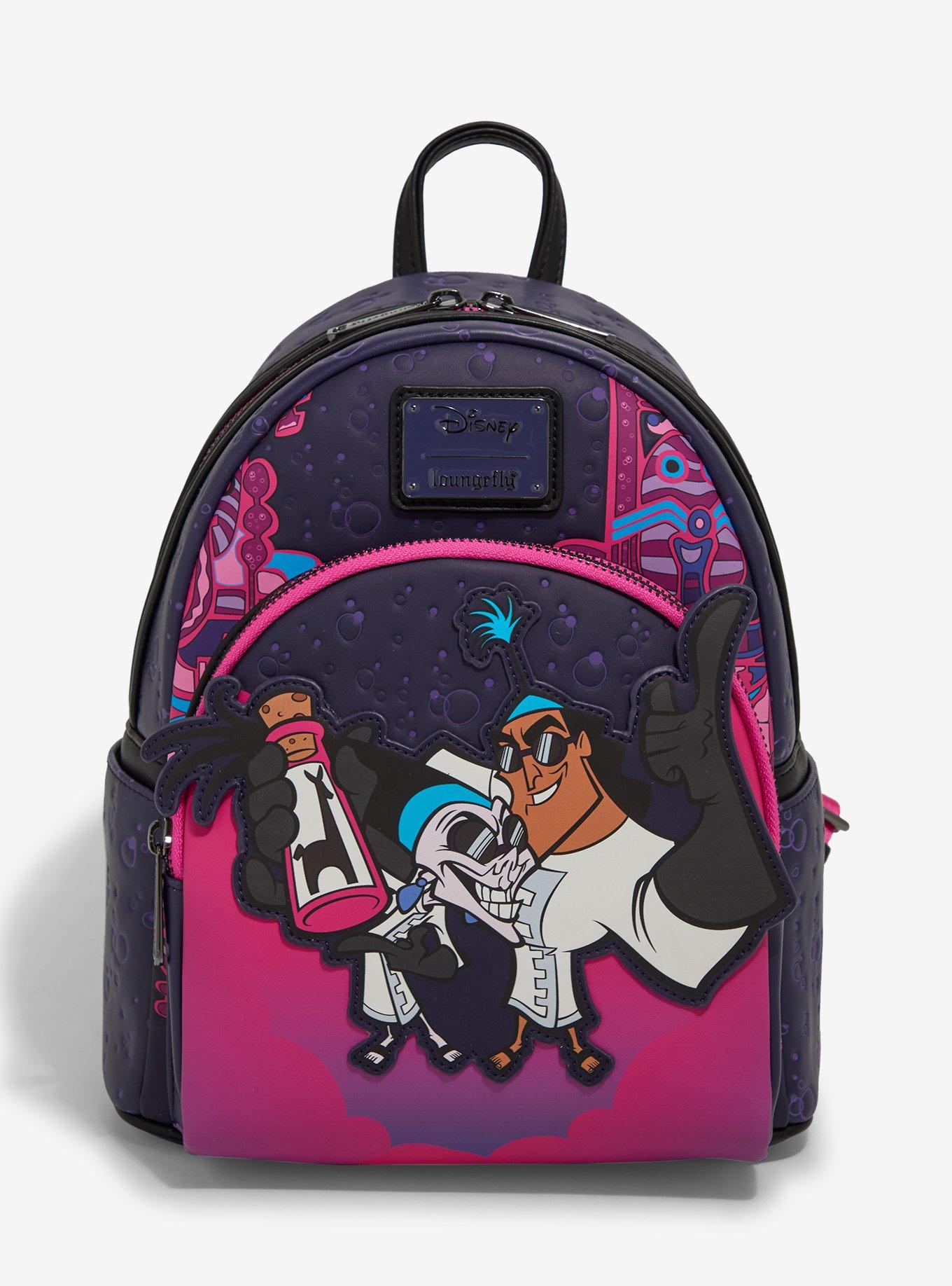 Loungefly Disney The Emperor's New Groove Kronk & Yzma Secret Lab Mini Backpack — BoxLunch Exclusive, , hi-res