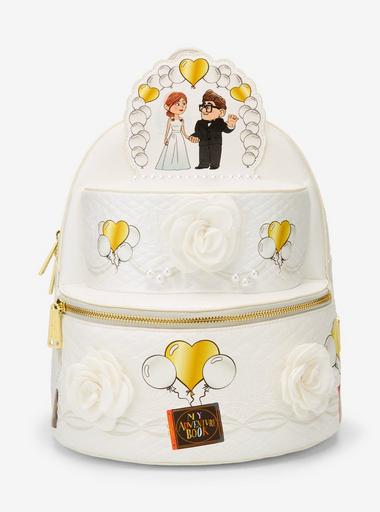 Loungefly Disney Pixar Up Wedding Cake Figural Mini Backpack