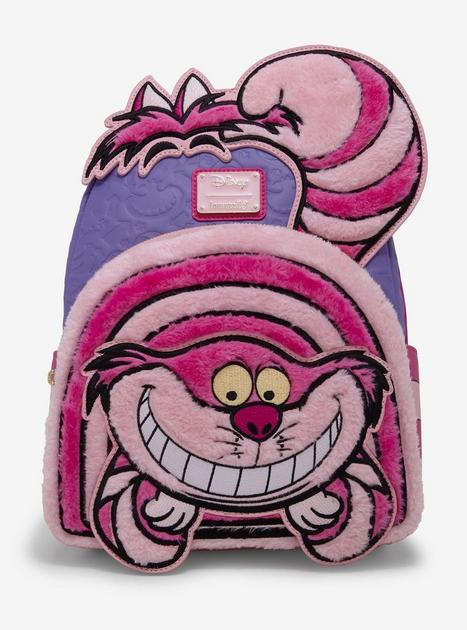 Loungefly Disney Alice in Wonderland Fuzzy Cheshire Cat Mini