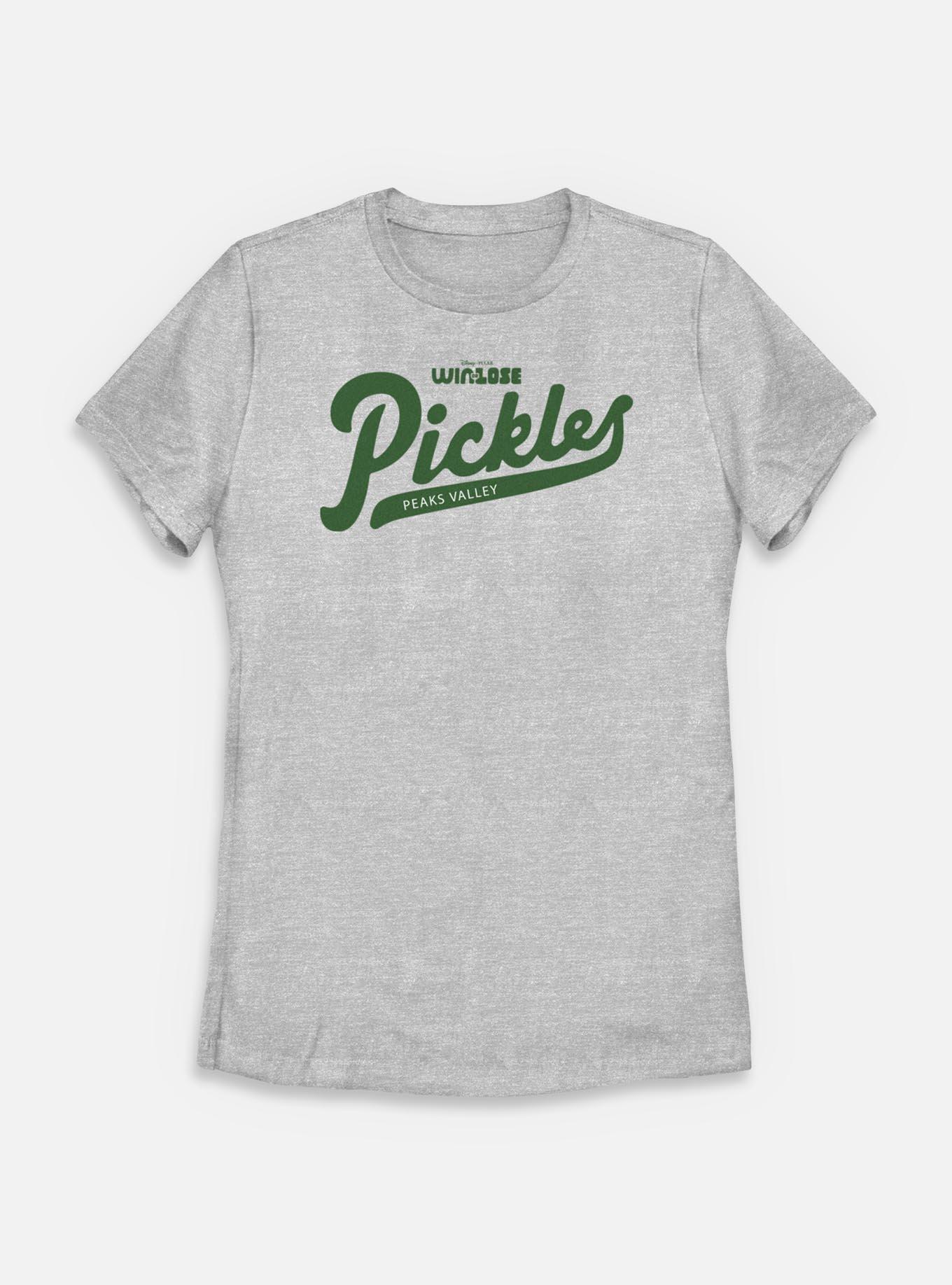 Disney Pixar Win Or Lose Pickles Peaks Valley Logo Womens T-Shirt, ATH HTR, hi-res