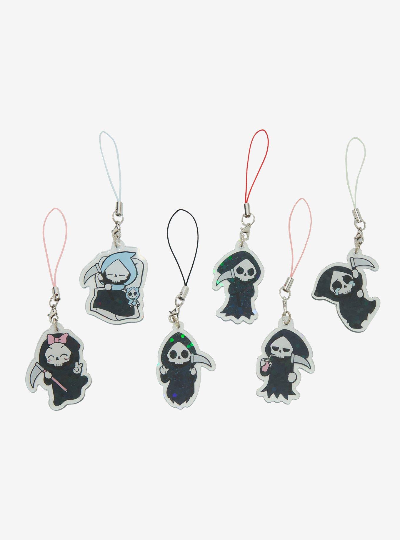 MAH6点セミコンプ ゴリセミコンプ DPF SiMガチャアクスタ デッドポップ Grim Reaper Chibi Blind Bag Phone Charm | Hot Topic