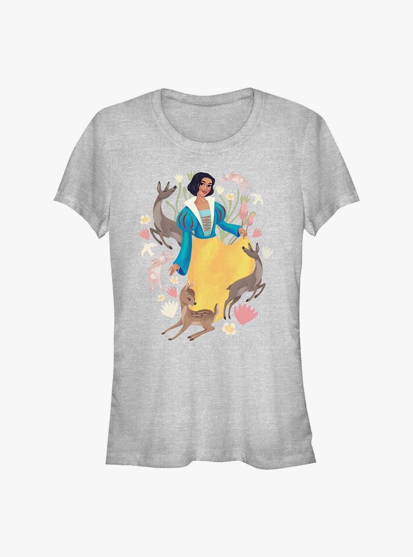 Disney Snow White Live Action Bunnies And Deers Girls T-Shirt, , hi-res