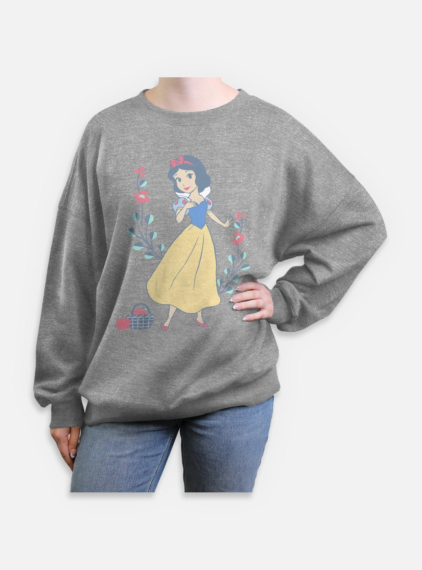 Disney Snow White and the Seven Dwarfs Apple Pose Womens Oversized Sweatshirt, , hi-res