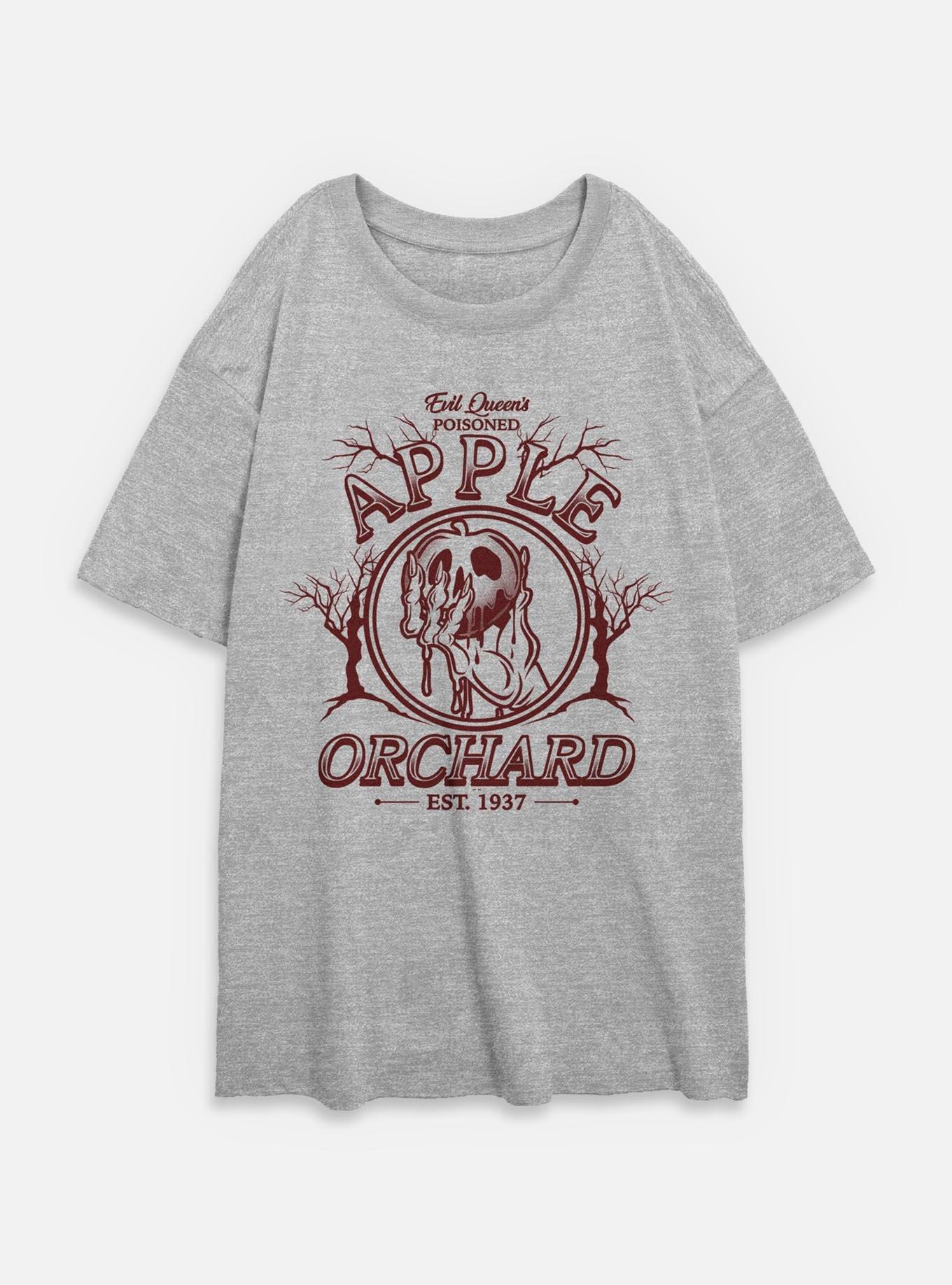 Disney Snow White and the Seven Dwarfs Poisoned Apple Orchard Poster Womens Oversized T-Shirt, , hi-res