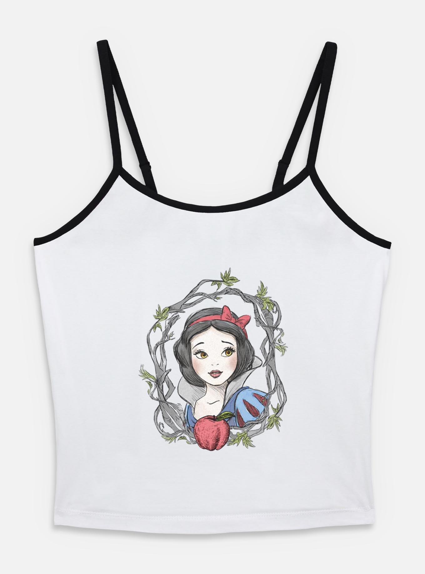 Disney Snow White and the Seven Dwarfs Apple Branch Womens Cami, WHITE, hi-res