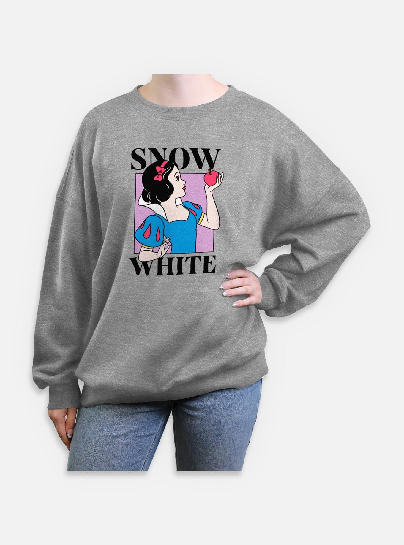 Disney Snow White and the Seven Dwarfs Square Portrait Womens Oversized Sweatshirt, , hi-res