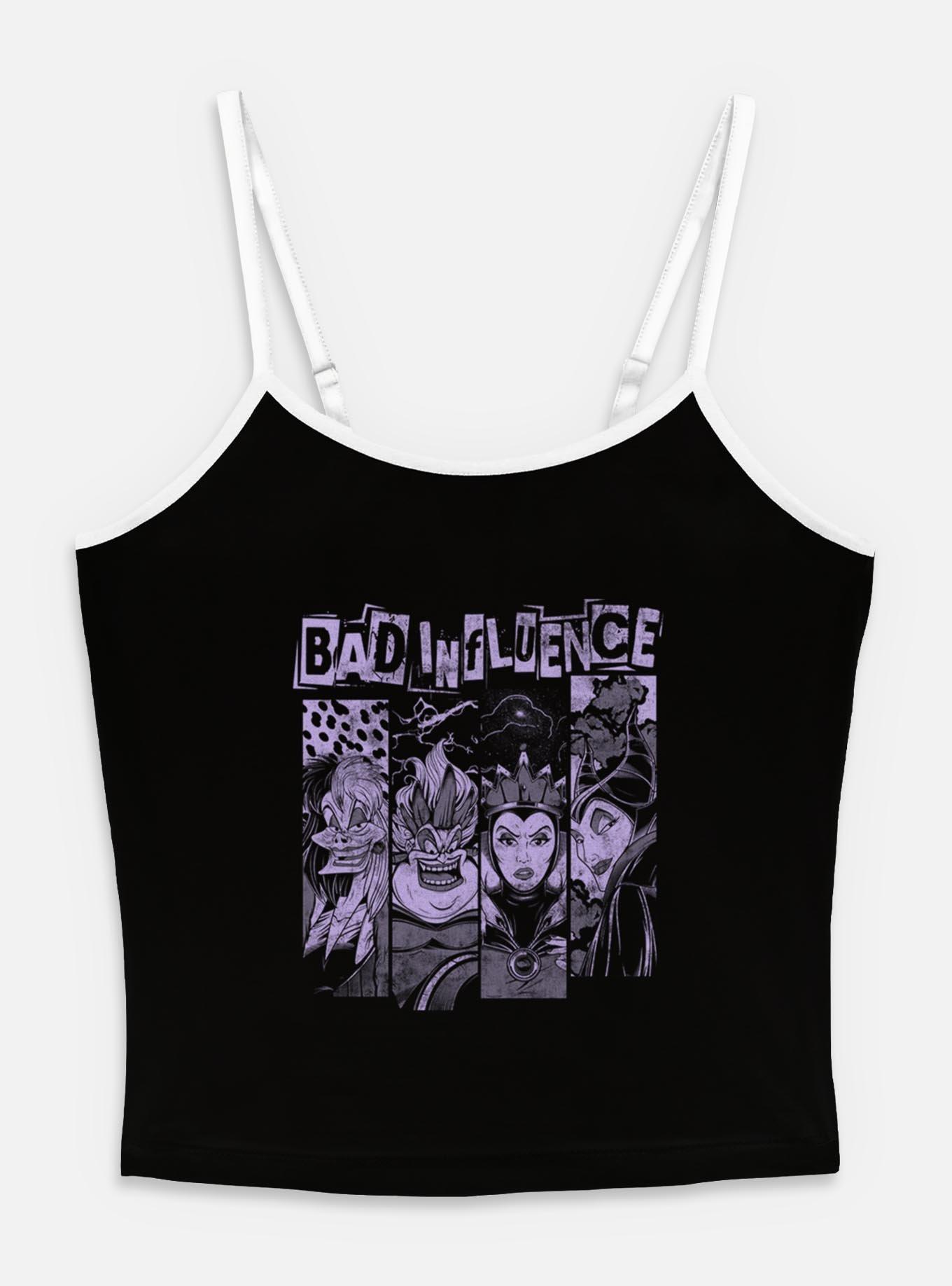 Disney Villains Bad Influence Villains Womens Cami, BLACK, hi-res