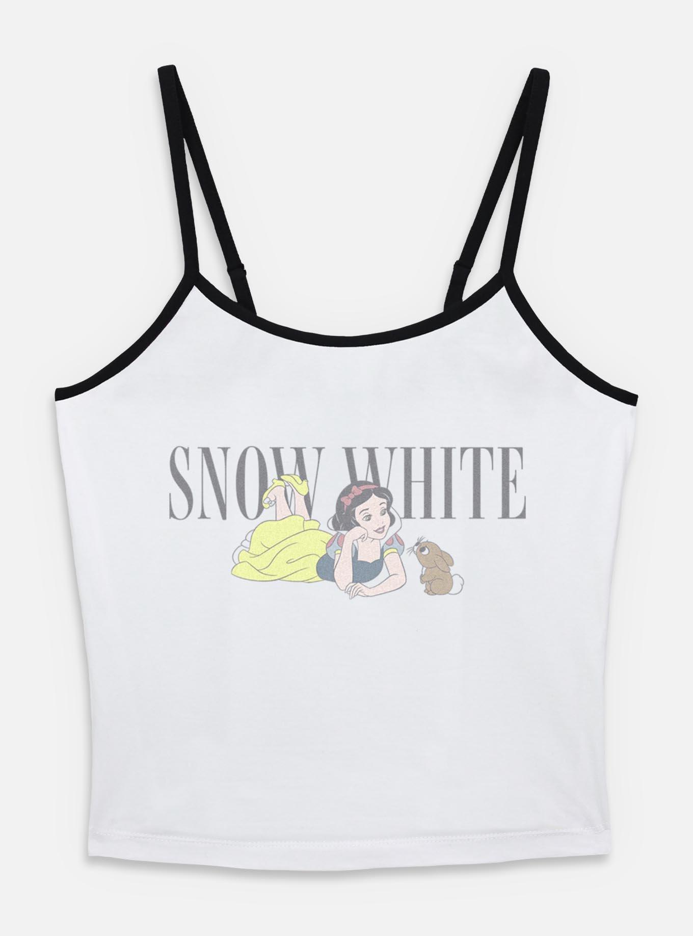 Disney Snow White and the Seven Dwarfs Bunny Friend Womens Cami, WHITE, hi-res
