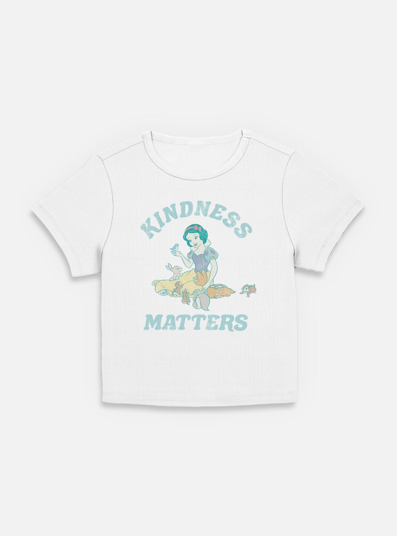 Disney Snow White and the Seven Dwarfs Kindness Matters Women Baby T-Shirt, EGRET, hi-res