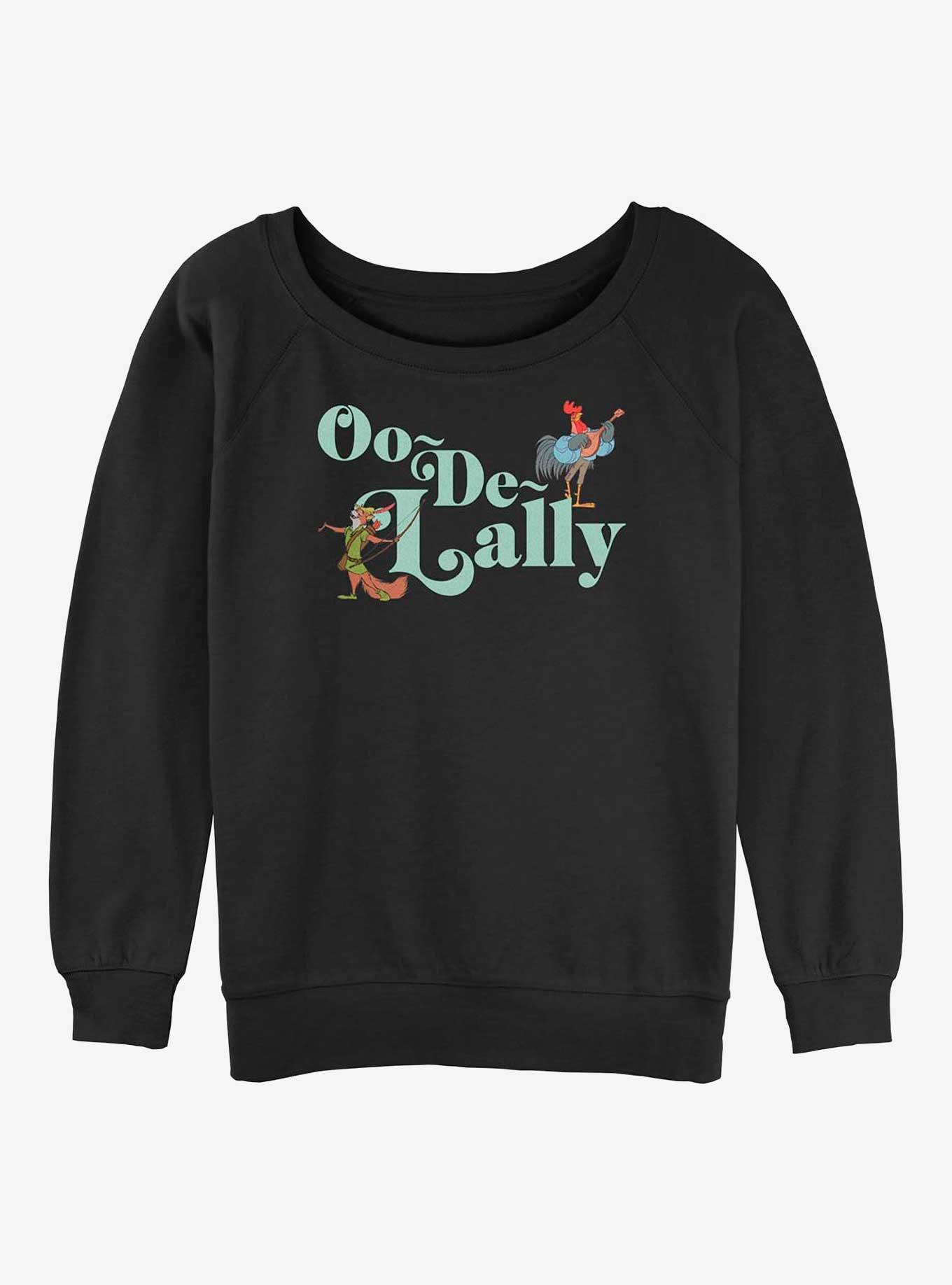 Disney Robin Hood Oo-De-Lally Girls Slouchy Sweatshirt, , hi-res