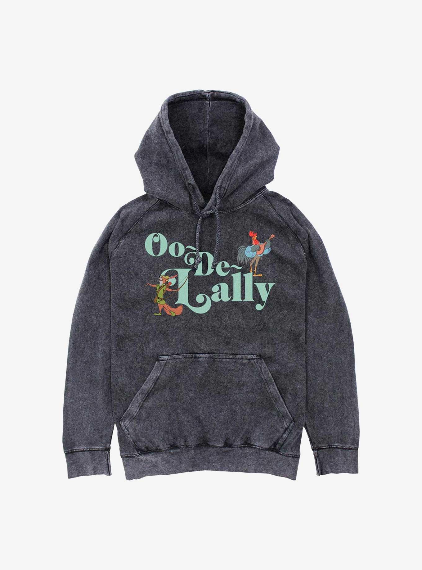 Disney Robin Hood Oo-De-Lally Mineral Wash Hoodie, , hi-res