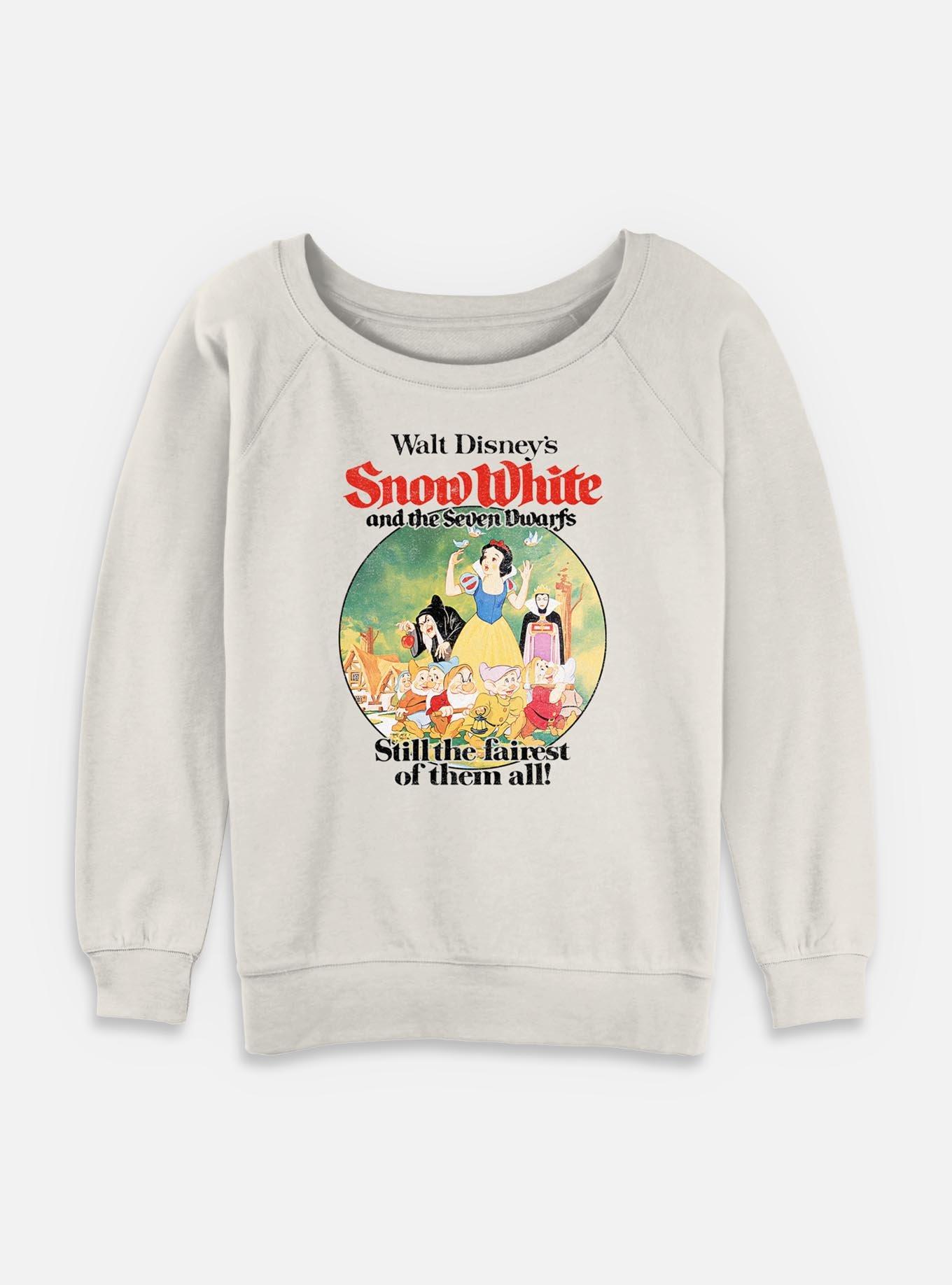 Disney Snow White and the Seven Dwarfs Still The Fairest Of Them All Womens Slouchy Sweatshirt, , hi-res