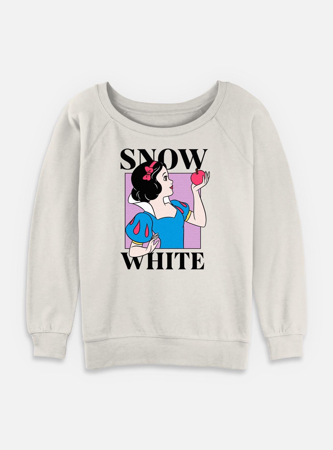 Disney Snow White and the Seven Dwarfs Square Portrait Womens Slouchy Sweatshirt, , hi-res