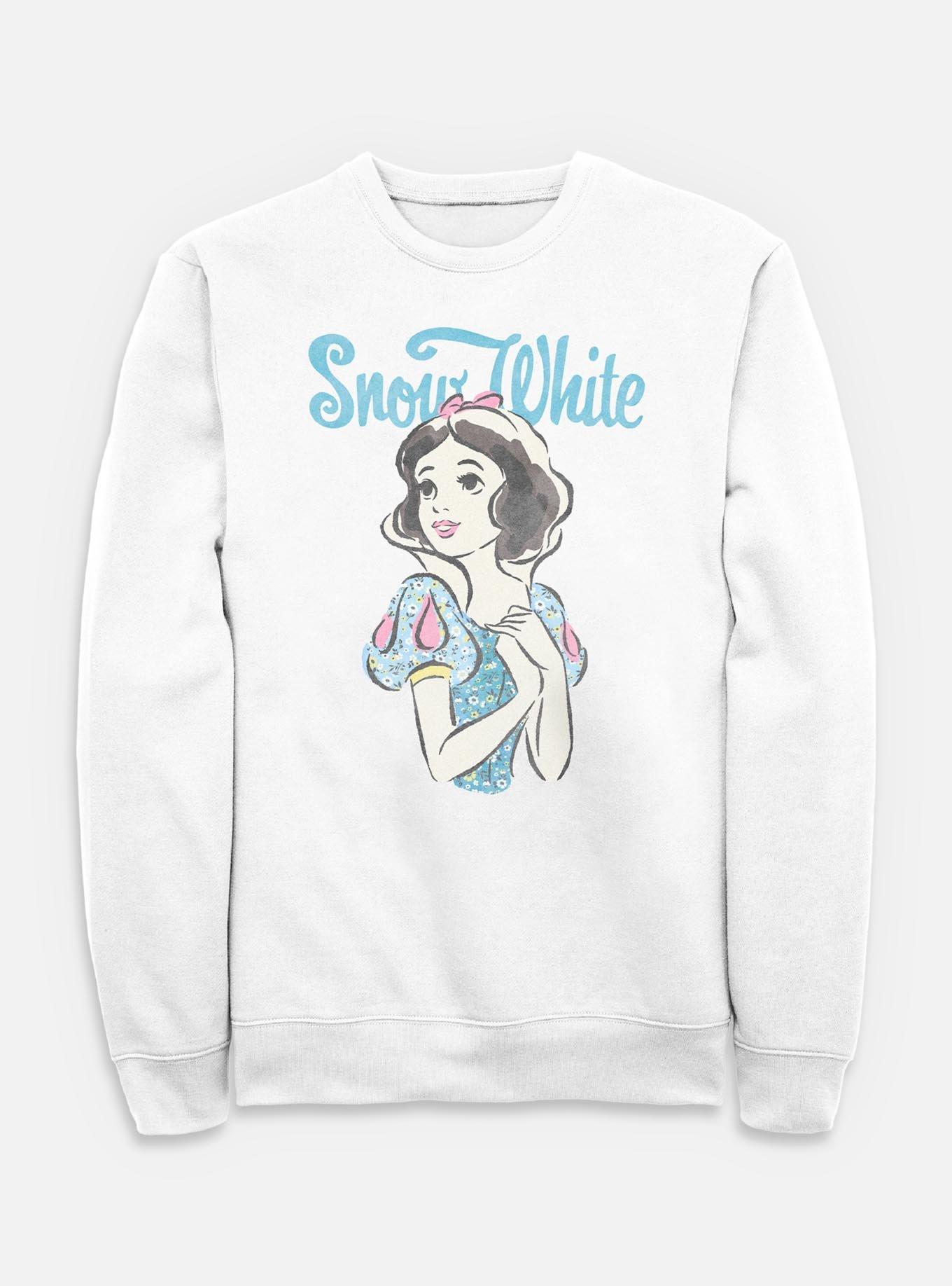 Disney Snow White and the Seven Dwarfs Floral Snow Sweatshirt, , hi-res