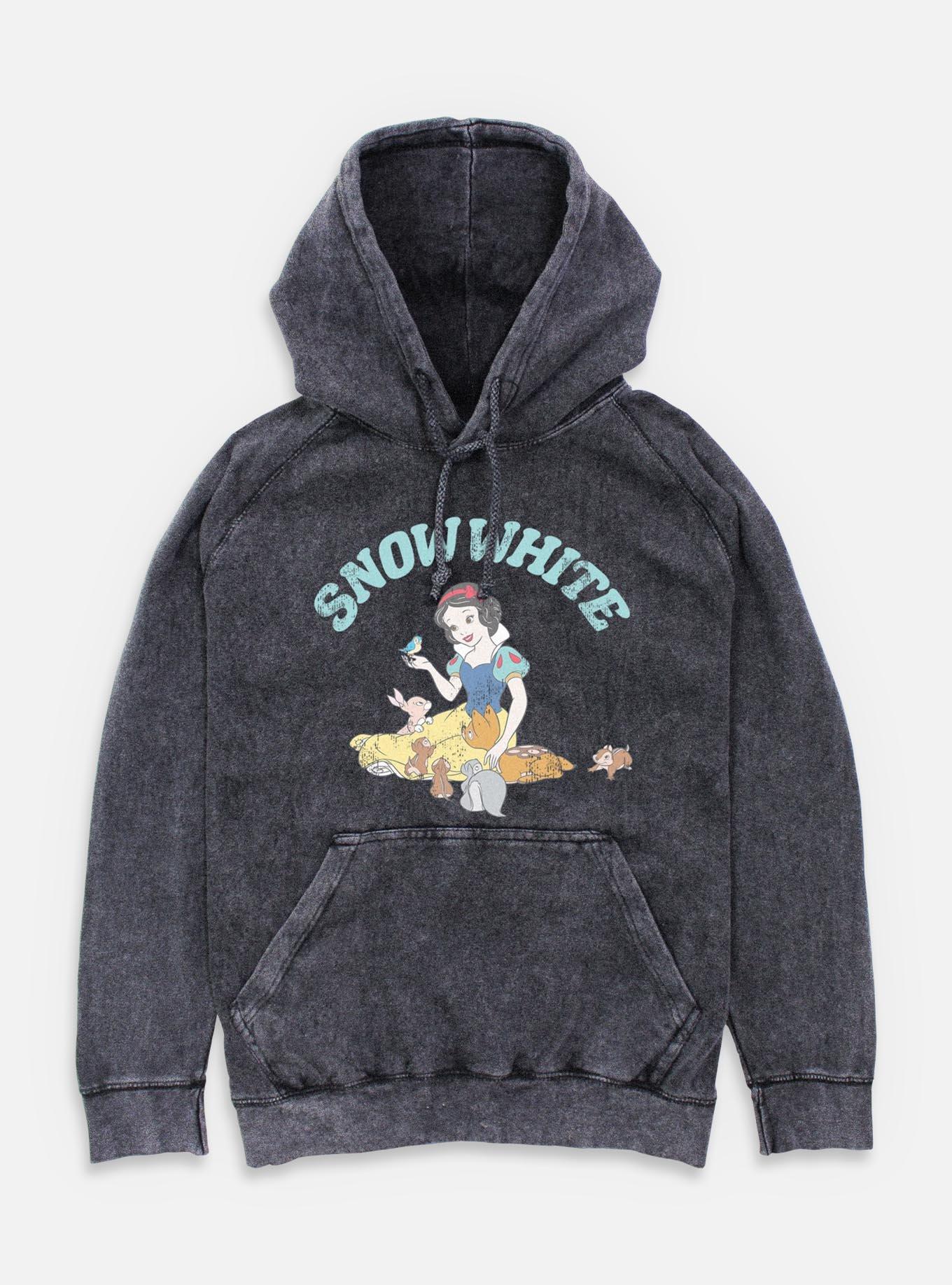 Disney Snow White and the Seven Dwarfs Woodland Animals Mineral Wash Hoodie, , hi-res