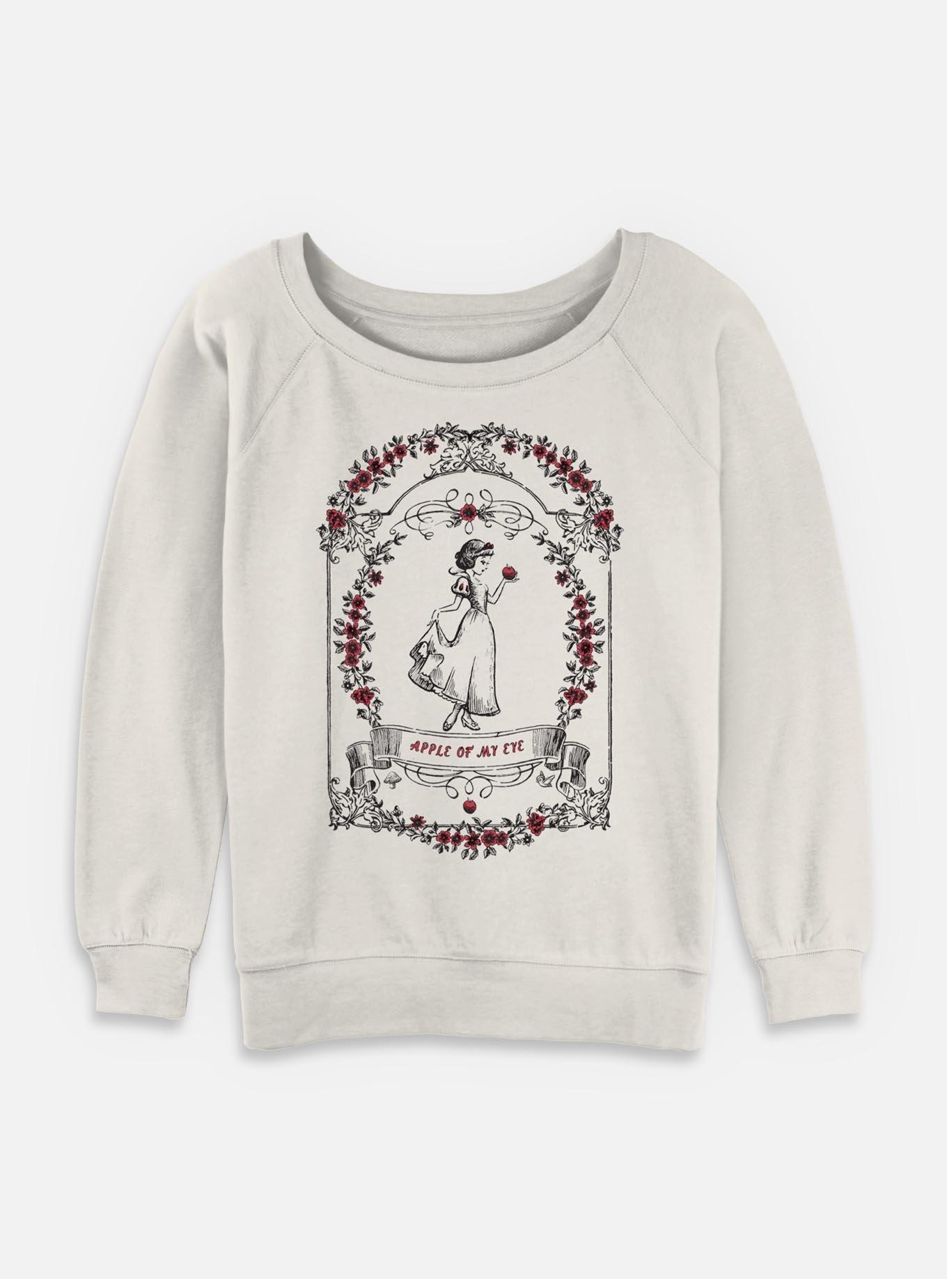 Disney Snow White and the Seven Dwarfs Apple Of My Eye Womens Slouchy Sweatshirt, , hi-res