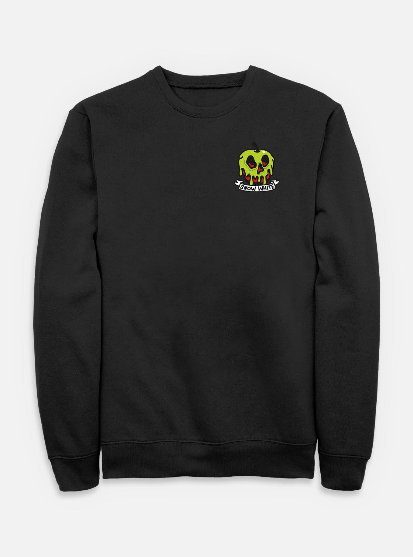 Disney Snow White and the Seven Dwarfs Poisoned Apple Crest Sweatshirt, , hi-res