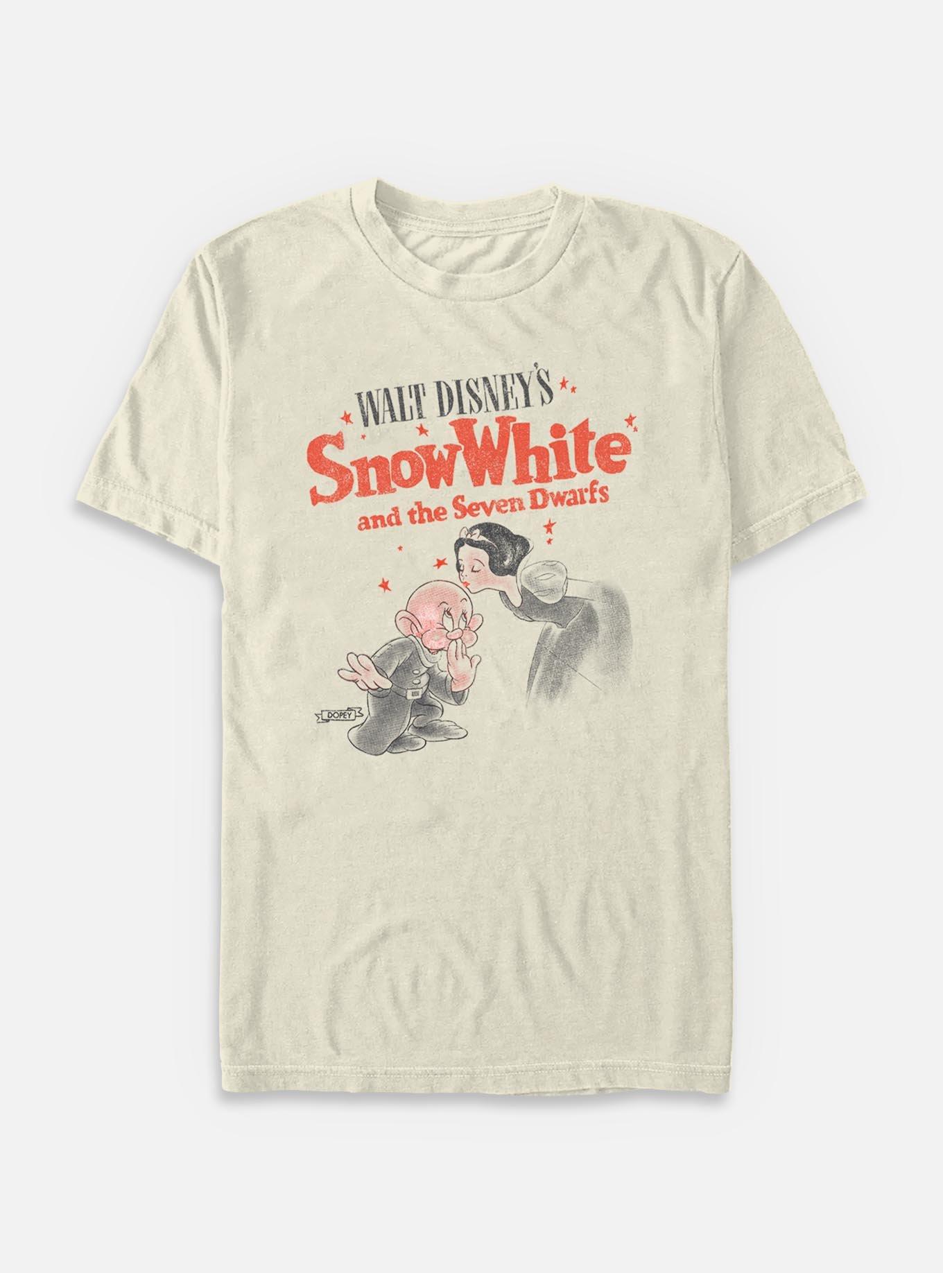 Disney Snow White and the Seven Dwarfs Sweet Kiss Garment Dye T-Shirt, , hi-res