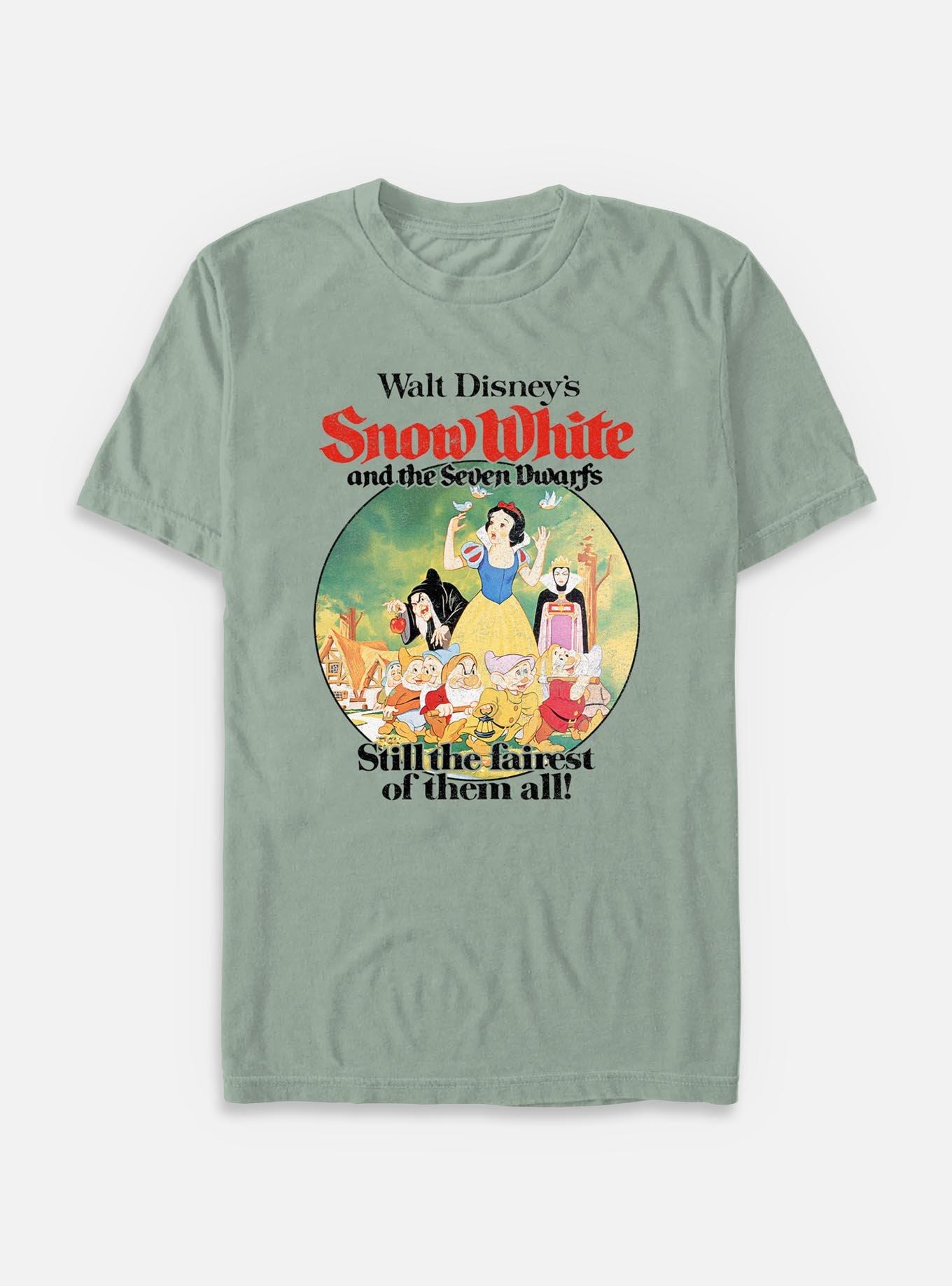 Disney Snow White and the Seven Dwarfs Still The Fairest Of Them All Garment Dye T-Shirt, , hi-res