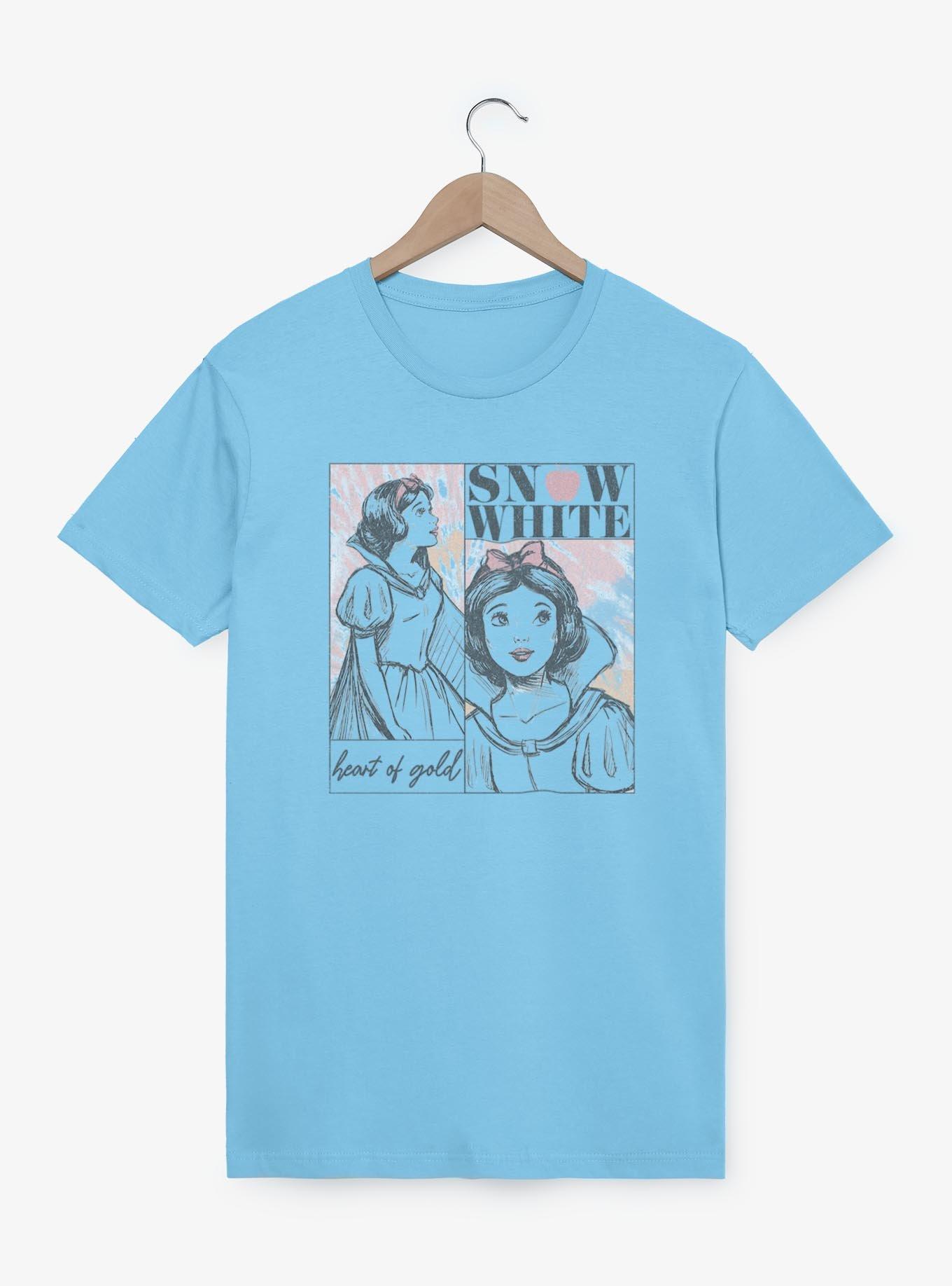 Disney Snow White and the Seven Dwarfs Heart Of Gold Illustration Garment Dye T-Shirt, , hi-res