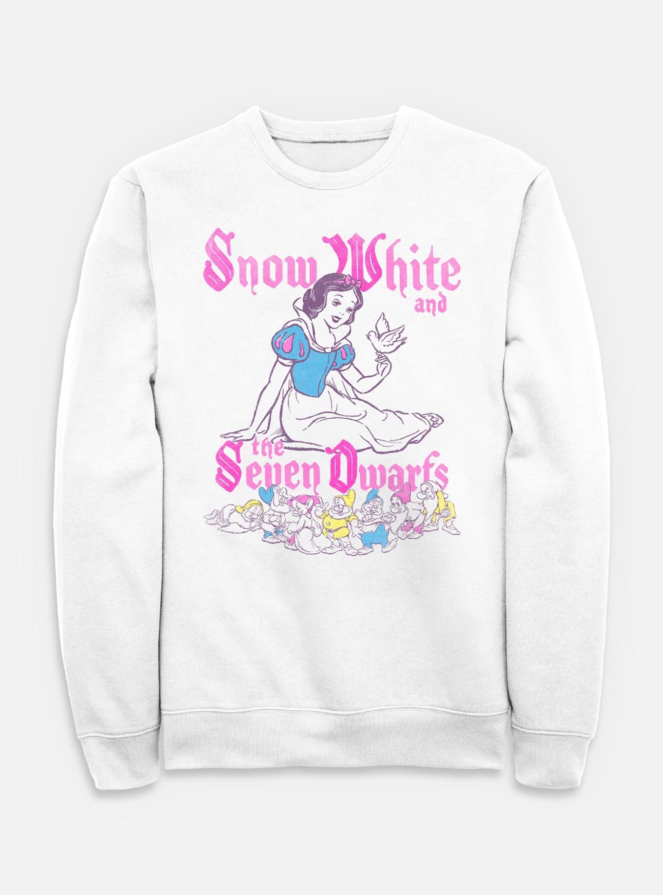 Disney Snow White and the Seven Dwarfs Story Time Illustration Sweatshirt, , hi-res