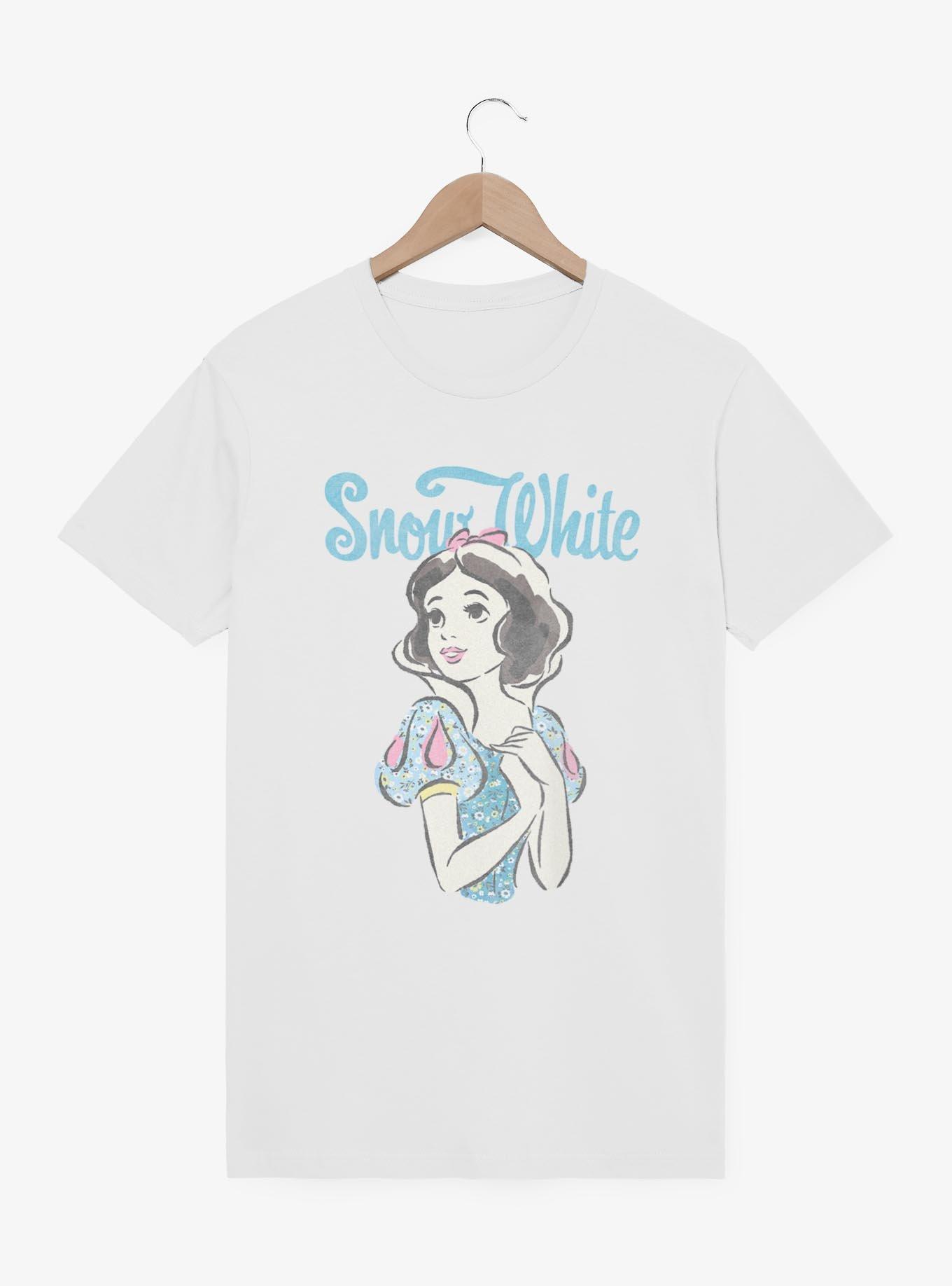 Disney Snow White and the Seven Dwarfs Floral Snow T-Shirt, , hi-res