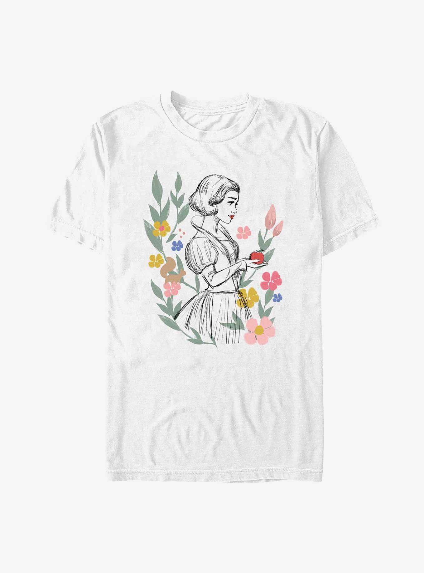 Disney Snow White Live Action Apple Sketch T-Shirt, , hi-res