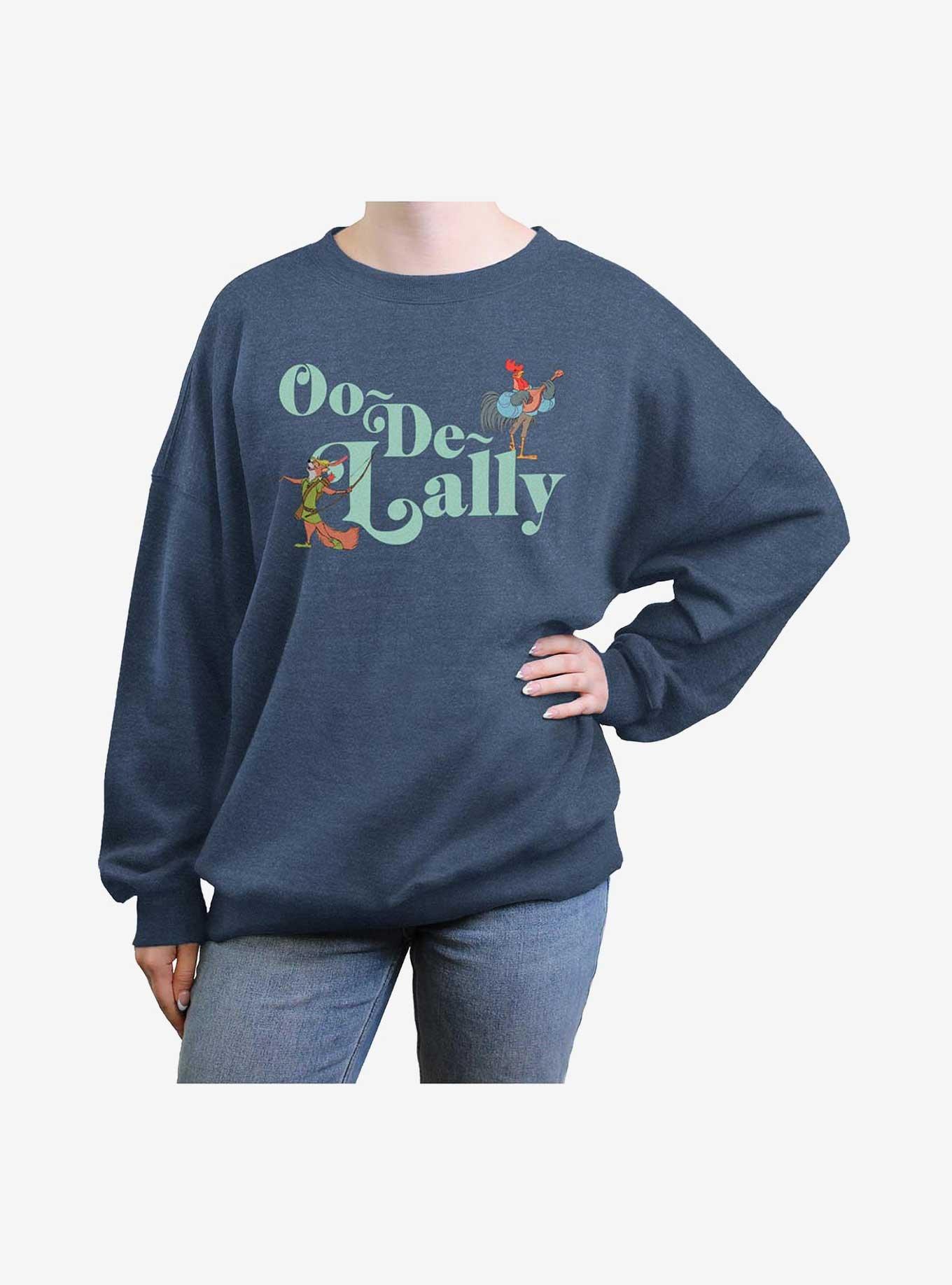 Disney Robin Hood Oo-De-Lally Girls Oversized Sweatshirt, , hi-res