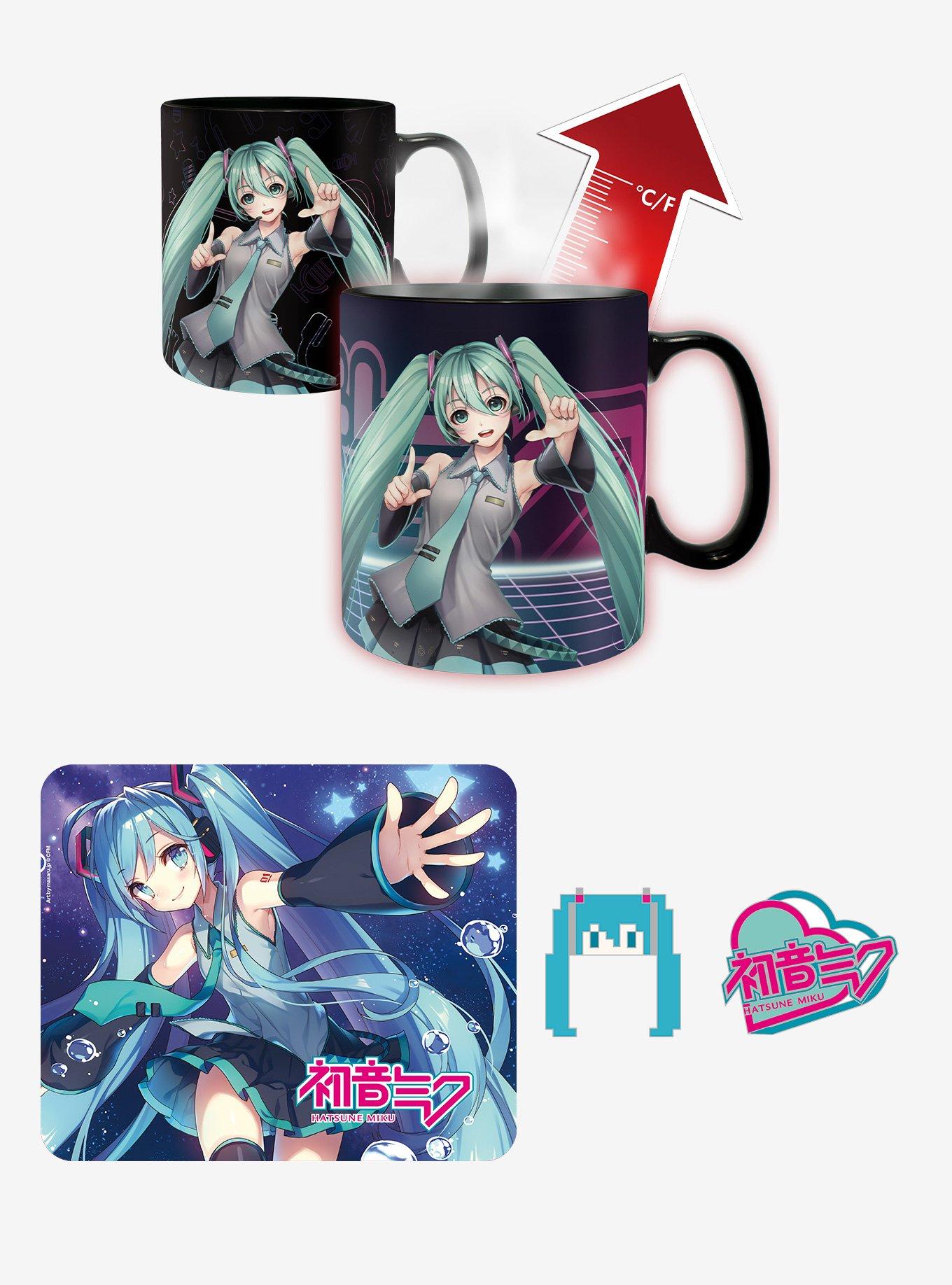 Hatsune Miku Mug Mousepad & Pin Bundle, , hi-res