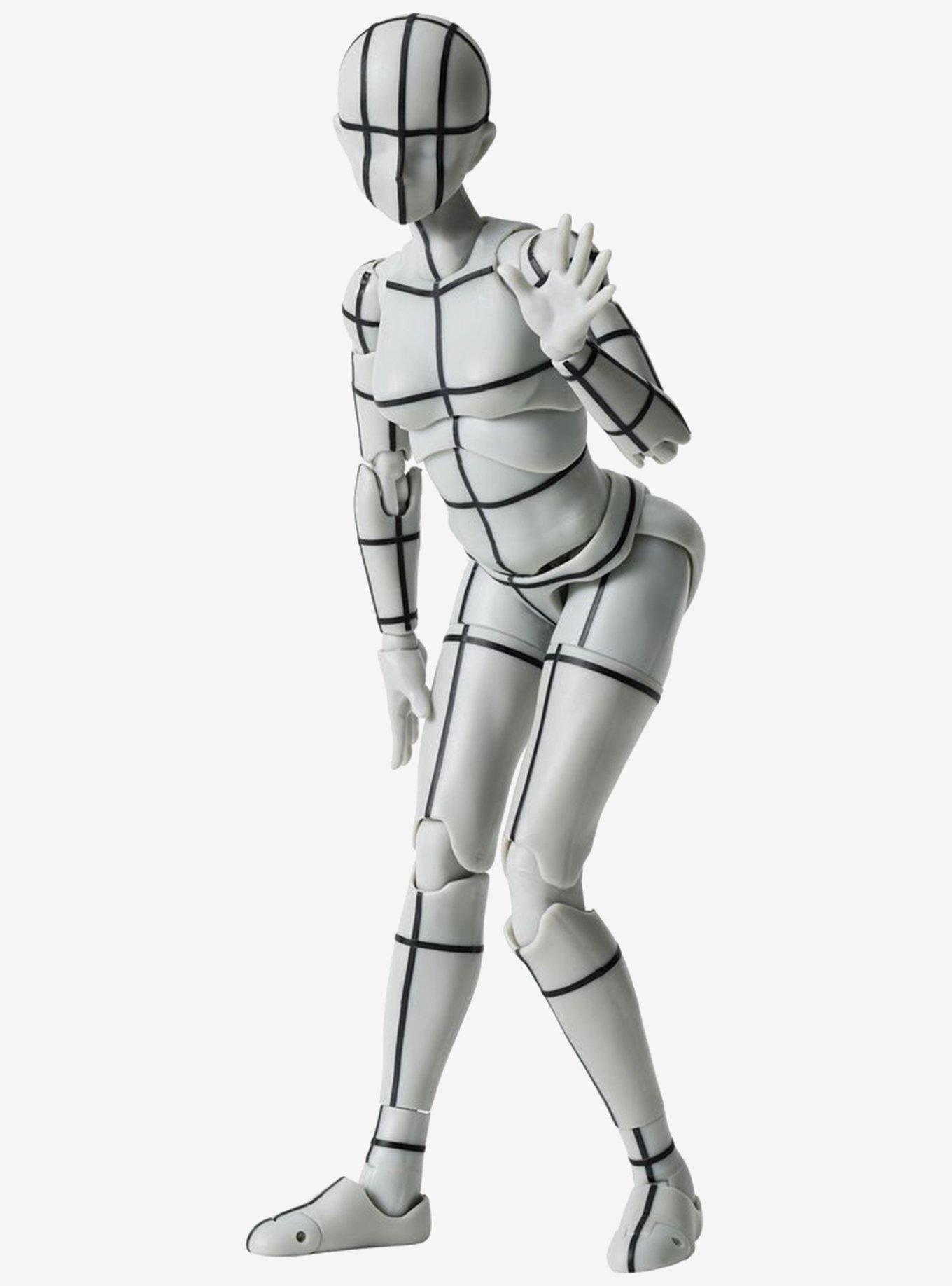 Bandai Spirits S.H.Figuarts Body-chan Sports Edition (WireframeGray Color Ver.) Articulated Figure,All Products : American Fashion Style Bags On Sale
