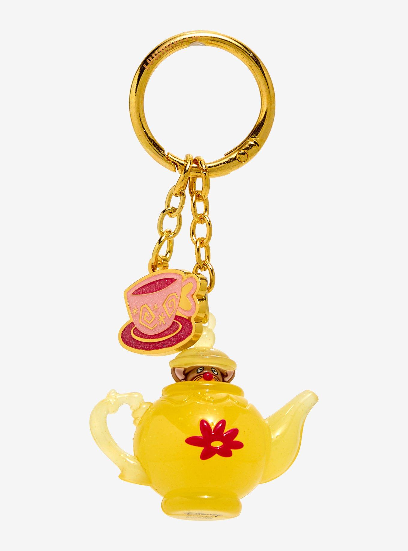 Disney Alice in Wonderland Dormouse Teapot Figural Keychain