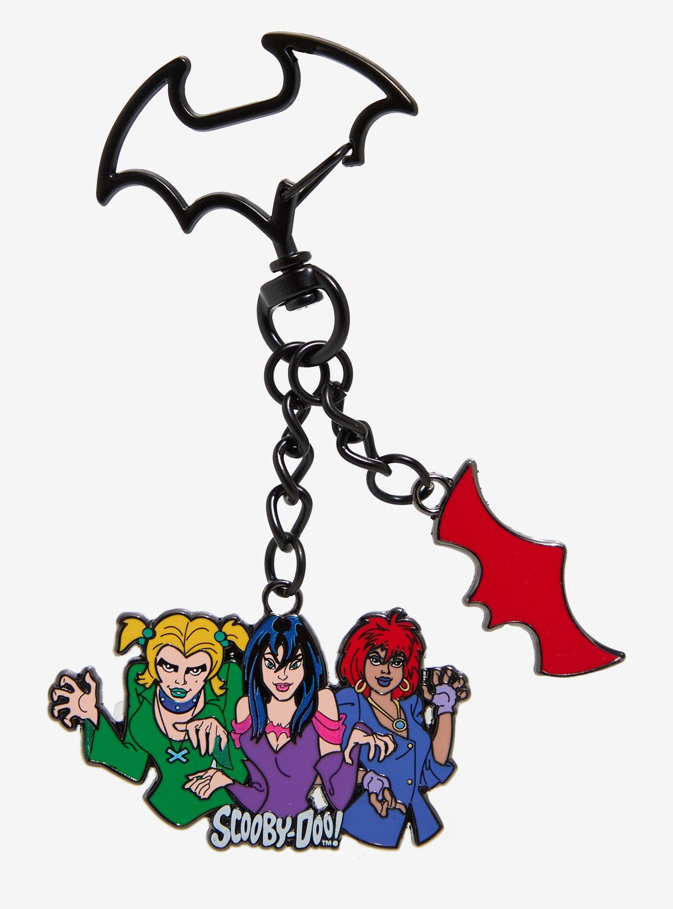 Scooby-Doo! Hex Girls Glow-in-the-Dark Multi-Charm Keychain, , hi-res